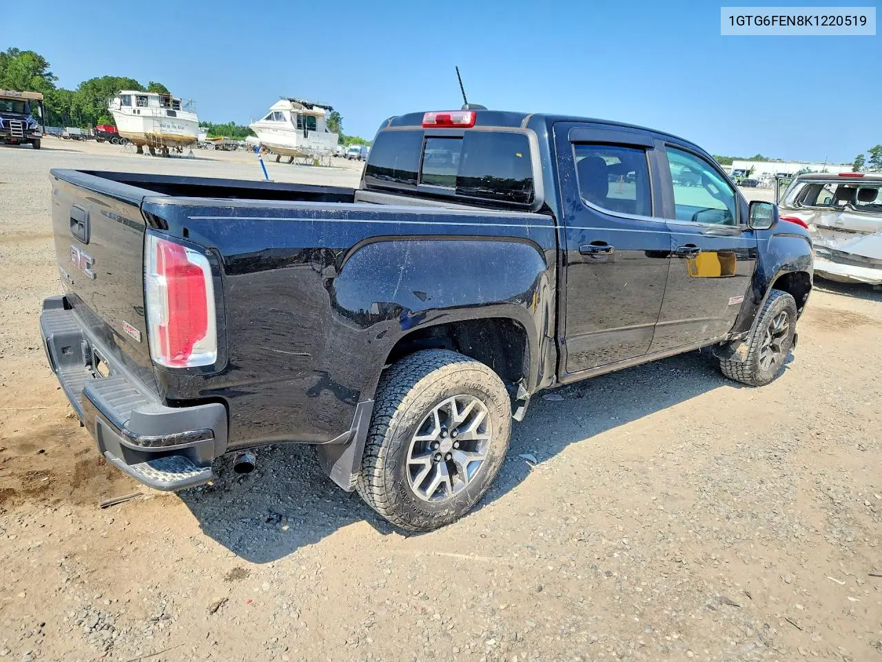 2019 GMC Canyon All Terrain VIN: 1GTG6FEN8K1220519 Lot: 56876926