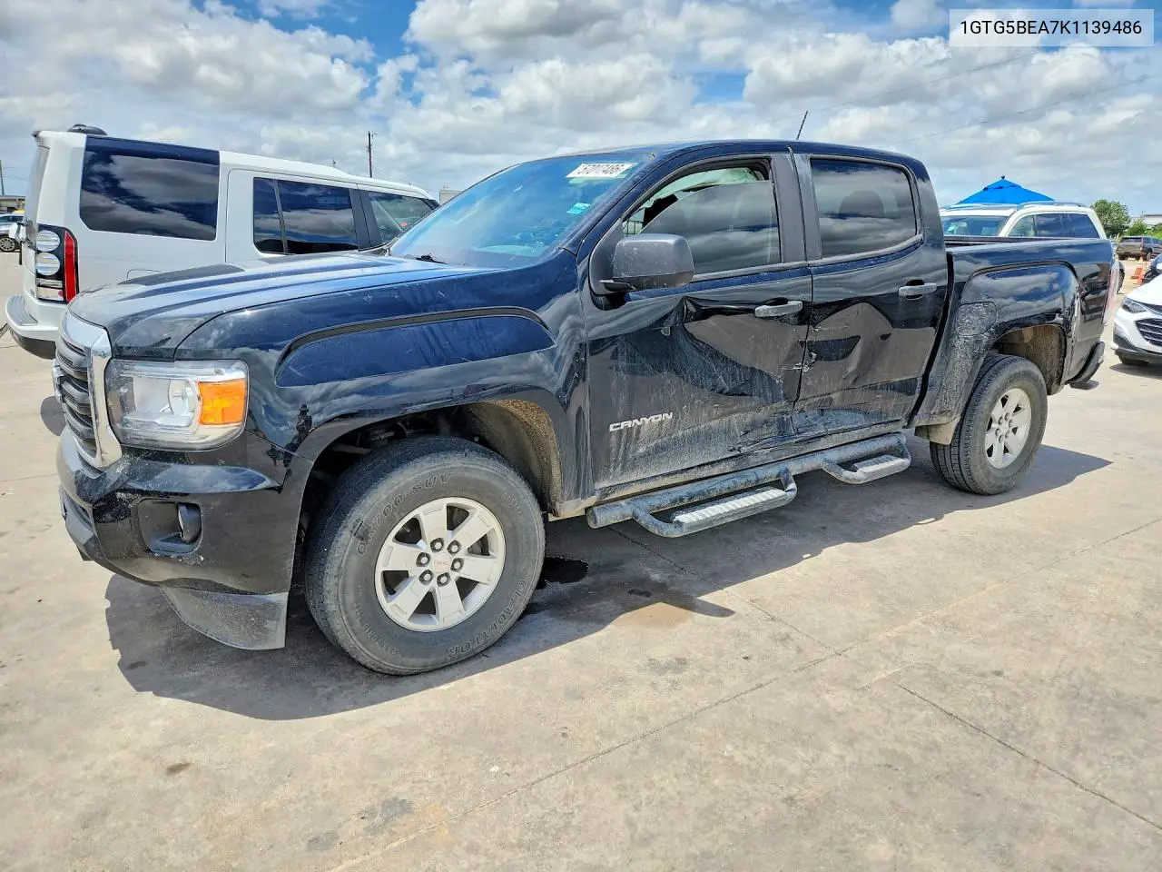 2019 GMC Canyon VIN: 1GTG5BEA7K1139486 Lot: 57007486
