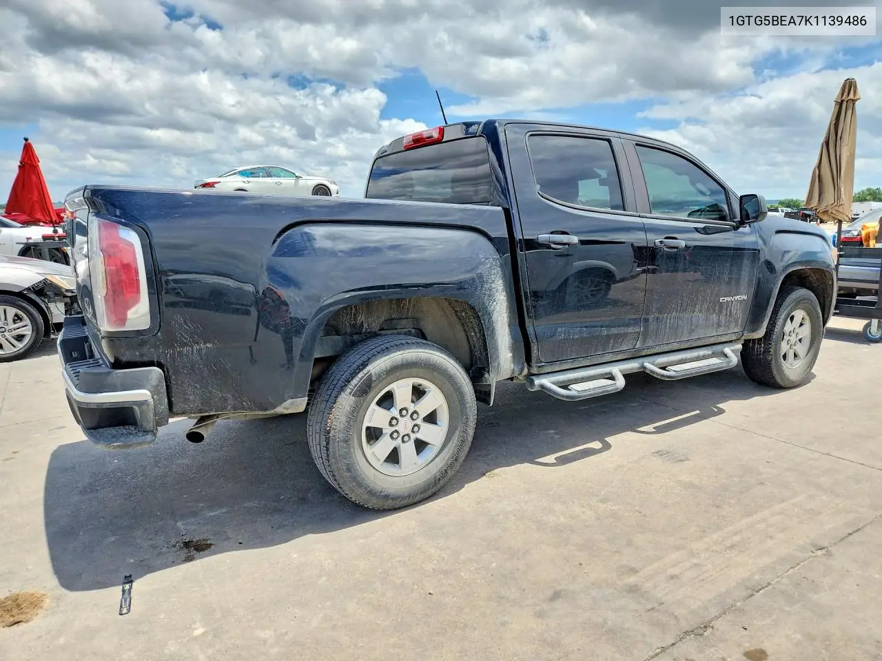 2019 GMC Canyon VIN: 1GTG5BEA7K1139486 Lot: 57007486