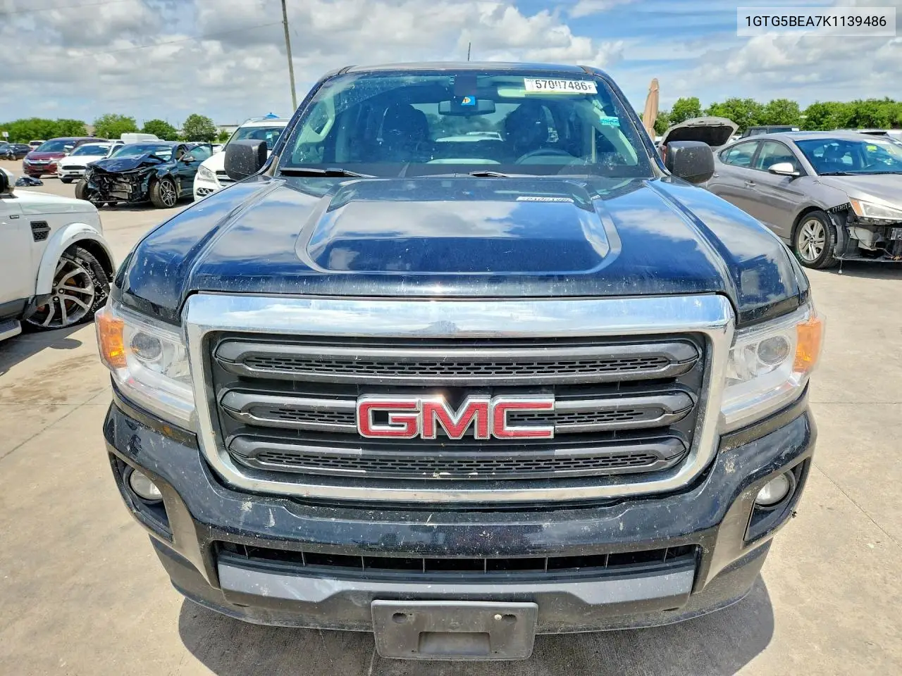 2019 GMC Canyon VIN: 1GTG5BEA7K1139486 Lot: 57007486
