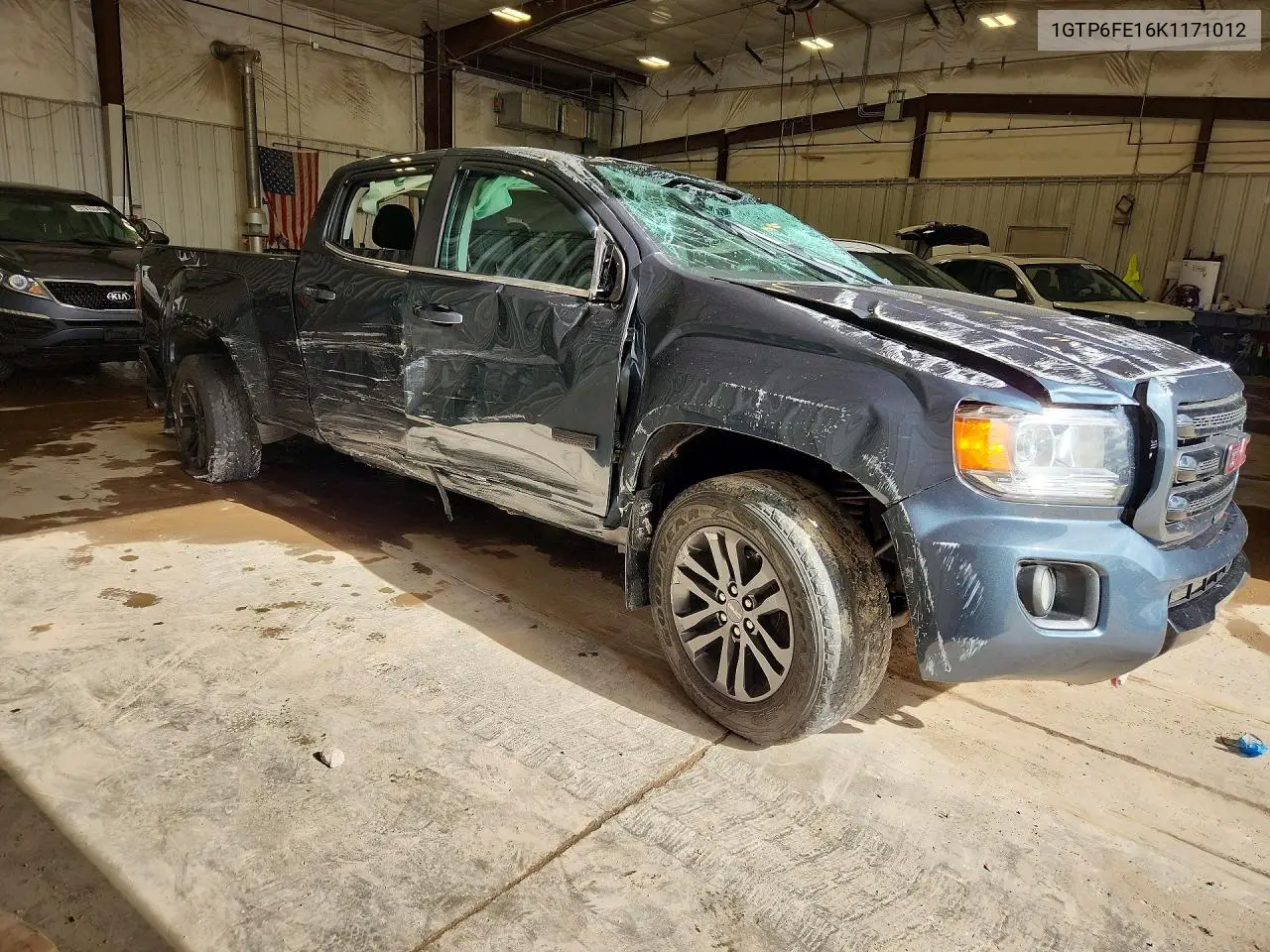 2019 GMC Canyon All Terrain VIN: 1GTP6FE16K1171012 Lot: 57705606