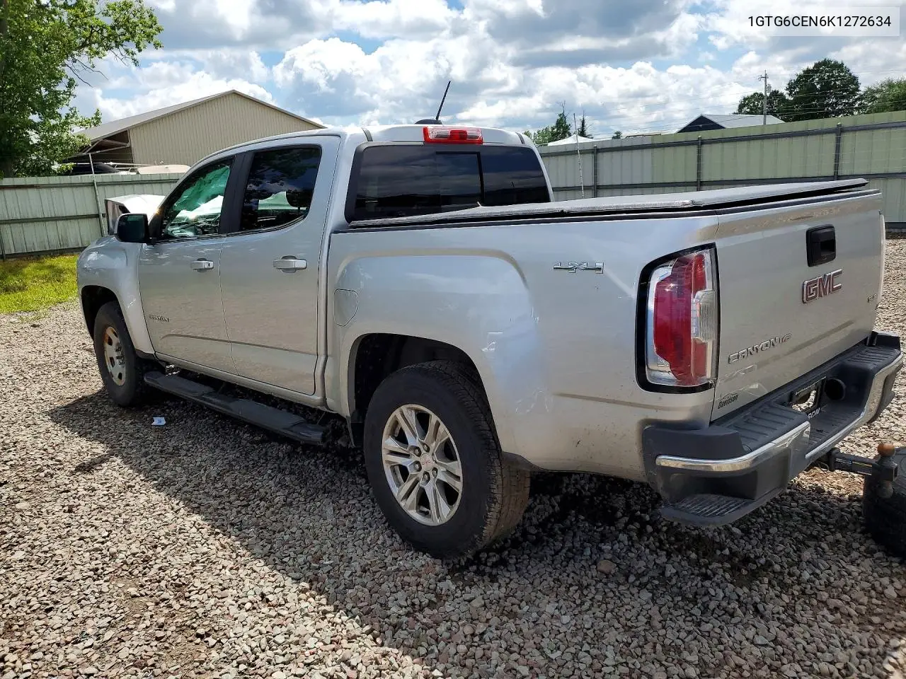 2019 GMC Canyon Sle VIN: 1GTG6CEN6K1272634 Lot: 58535326