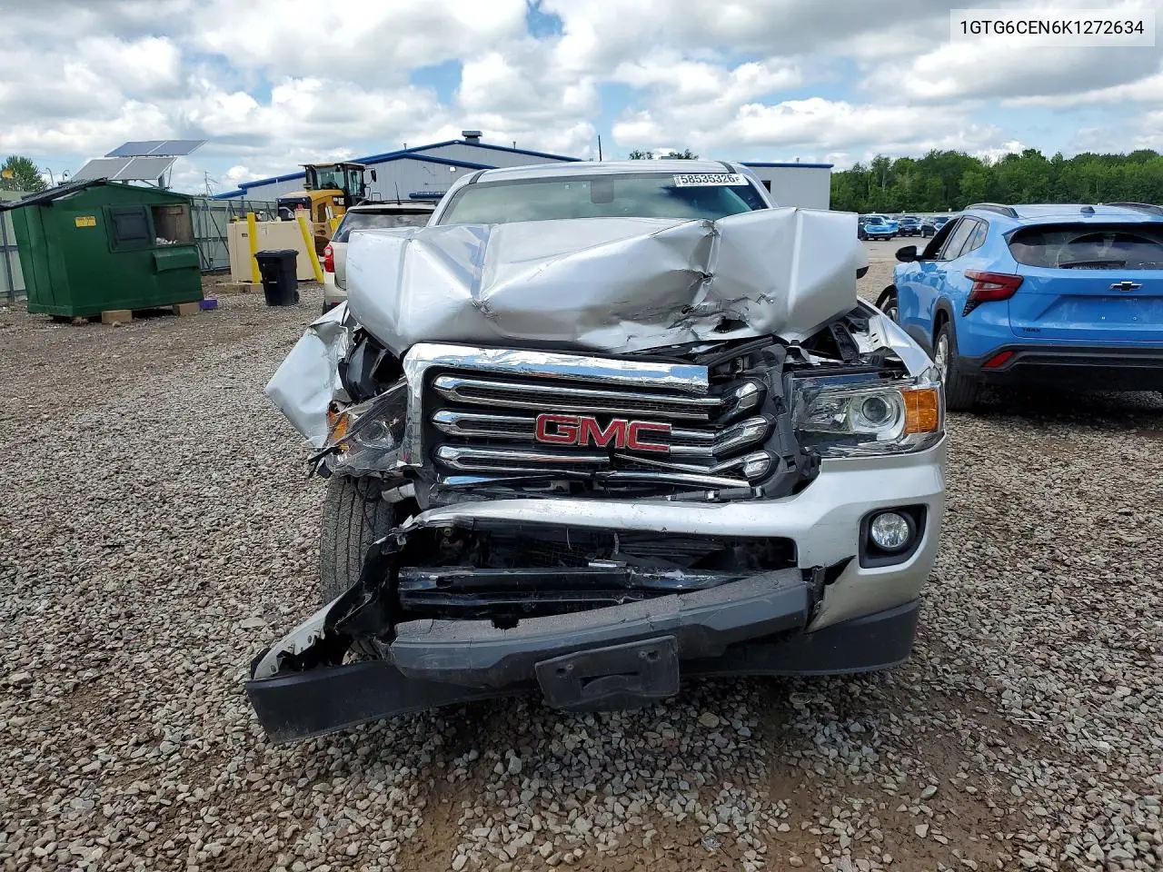 2019 GMC Canyon Sle VIN: 1GTG6CEN6K1272634 Lot: 58535326