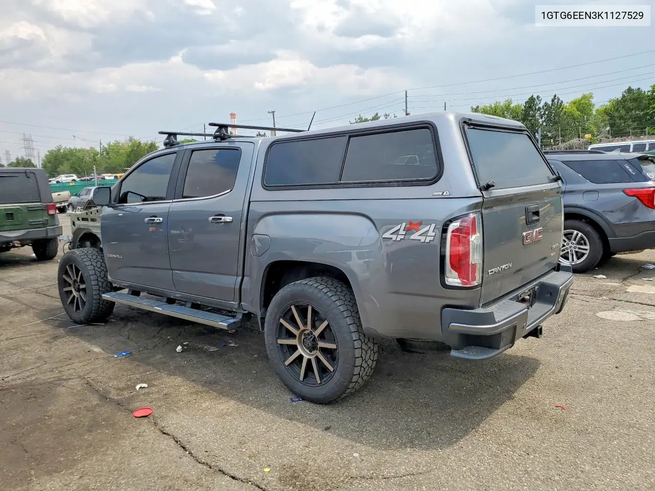 2019 GMC Canyon Denali VIN: 1GTG6EEN3K1127529 Lot: 59897356