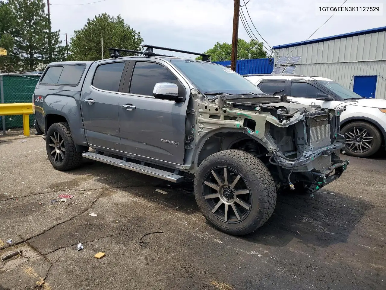2019 GMC Canyon Denali VIN: 1GTG6EEN3K1127529 Lot: 59897356