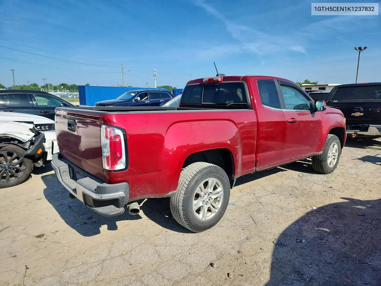 2019 GMC Canyon Sle VIN: 1GTH5CEN1K1237832 Lot: 60754136