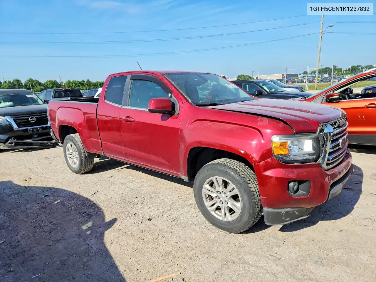 2019 GMC Canyon Sle VIN: 1GTH5CEN1K1237832 Lot: 60754136