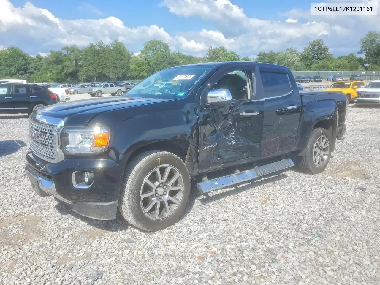 2019 GMC Canyon Denali VIN: 1GTP6EE17K1201161 Lot: 61171976