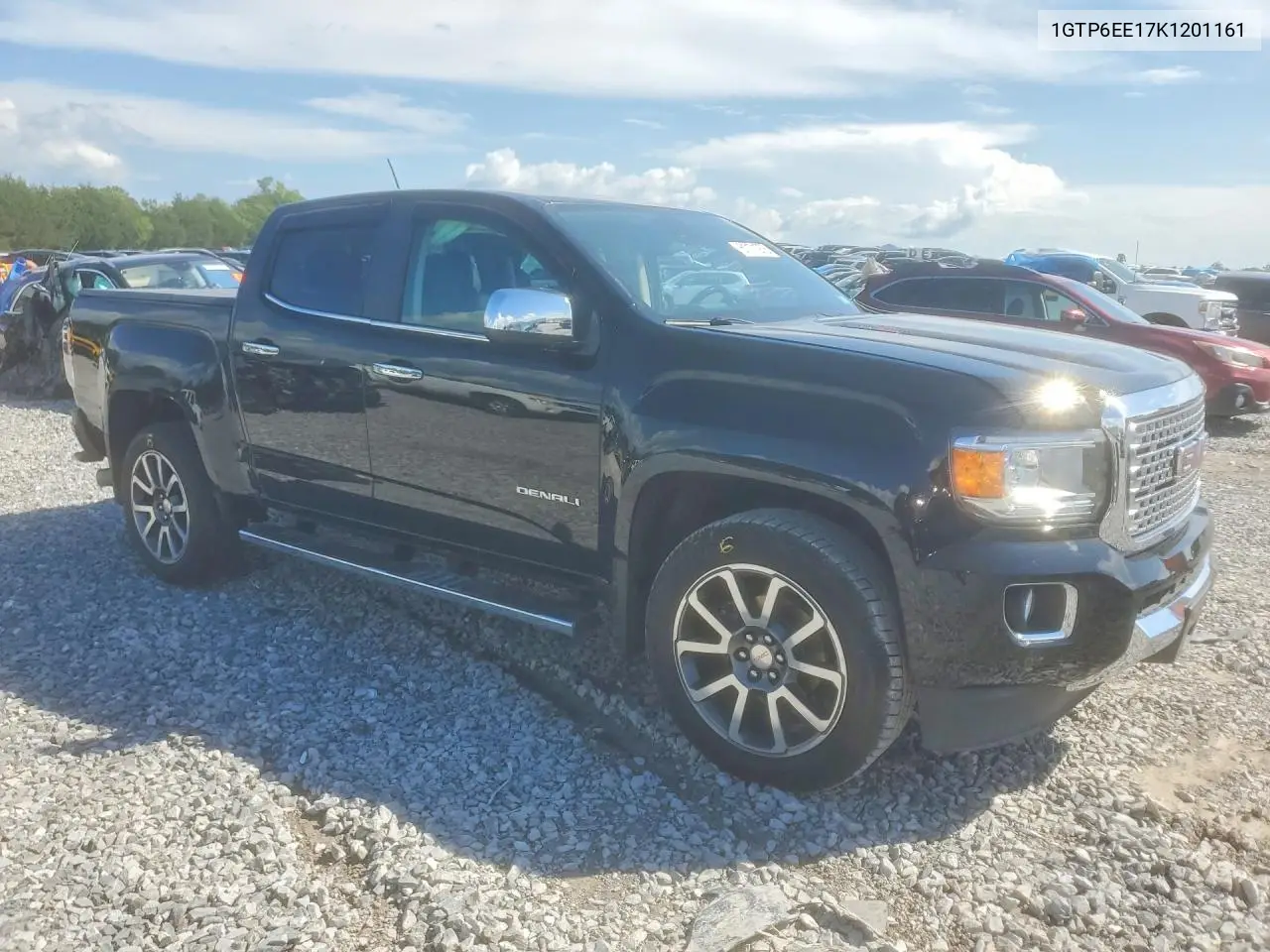 2019 GMC Canyon Denali VIN: 1GTP6EE17K1201161 Lot: 61171976