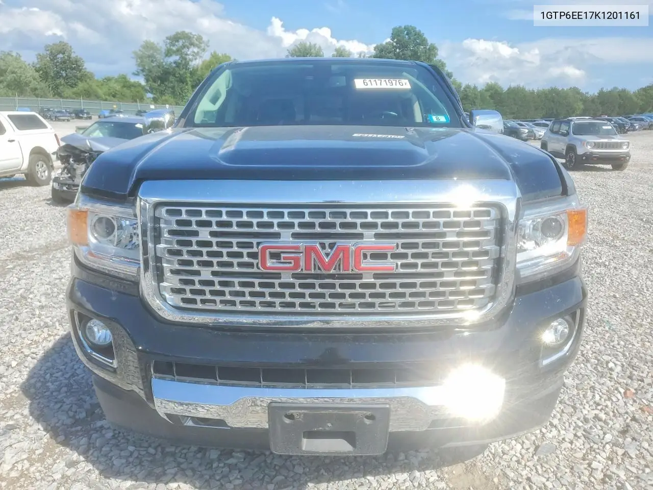 2019 GMC Canyon Denali VIN: 1GTP6EE17K1201161 Lot: 61171976