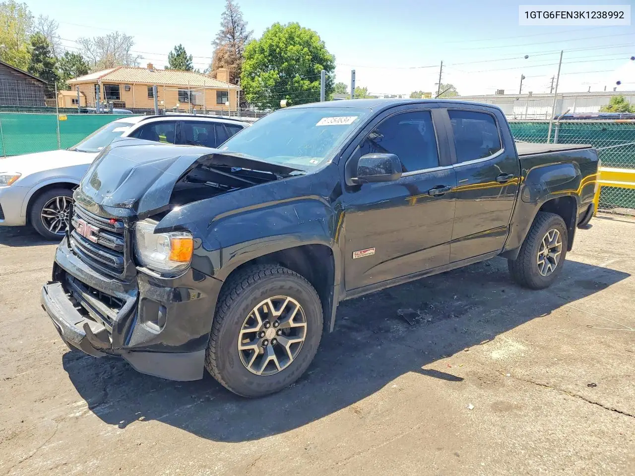 2019 GMC Canyon All Terrain VIN: 1GTG6FEN3K1238992 Lot: 61350836
