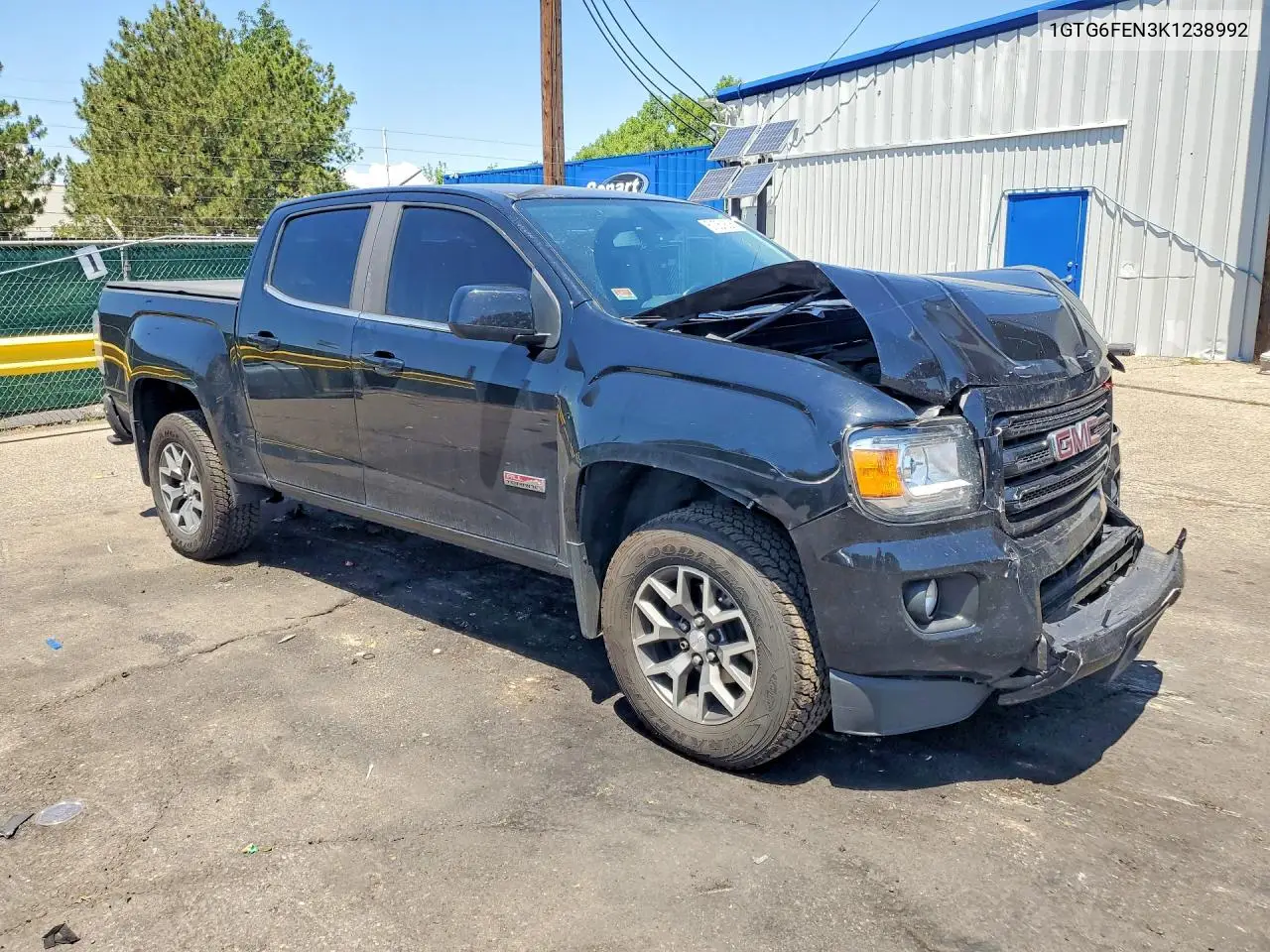 2019 GMC Canyon All Terrain VIN: 1GTG6FEN3K1238992 Lot: 61350836