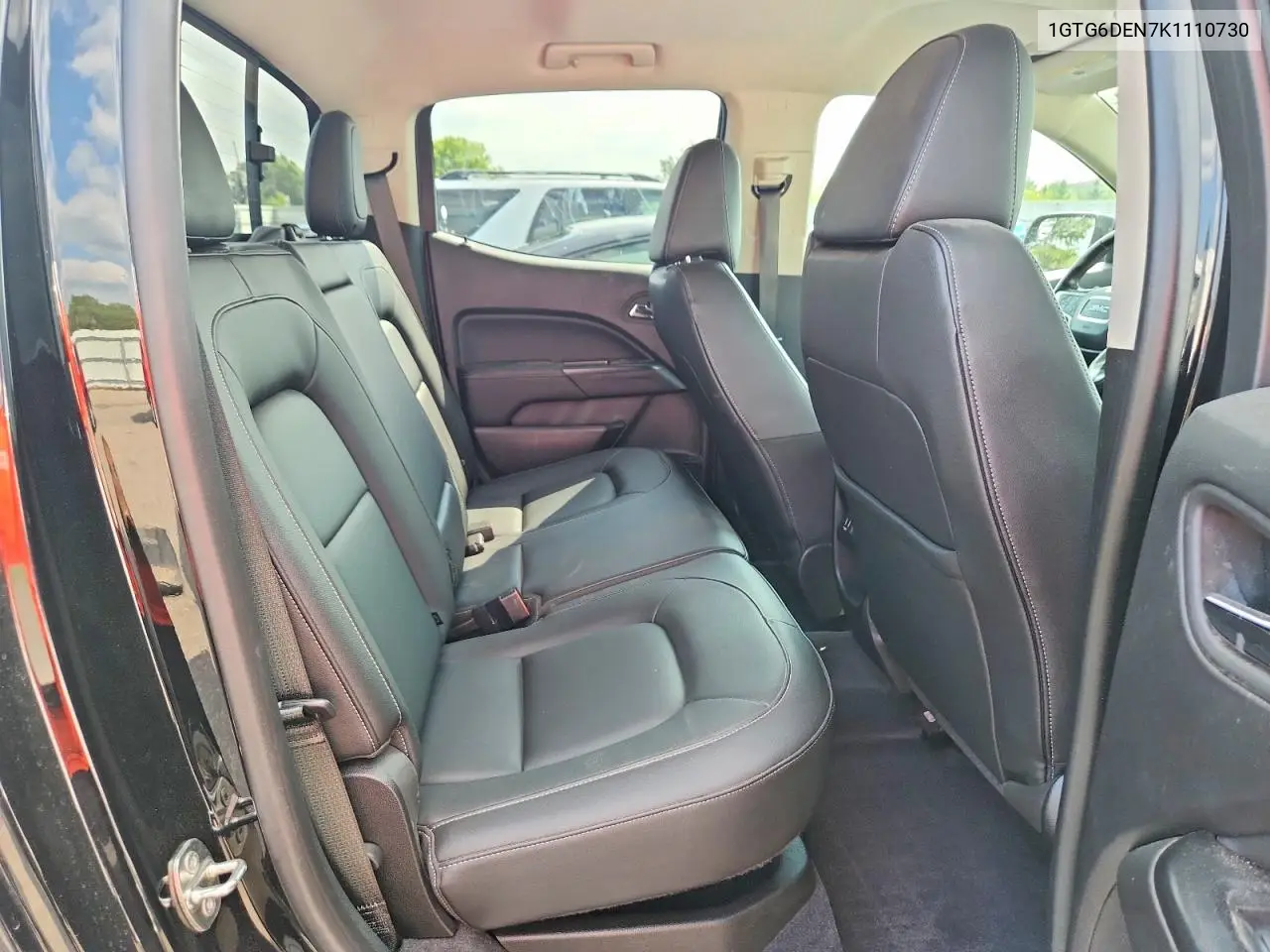 2019 GMC Canyon Slt VIN: 1GTG6DEN7K1110730 Lot: 61601066