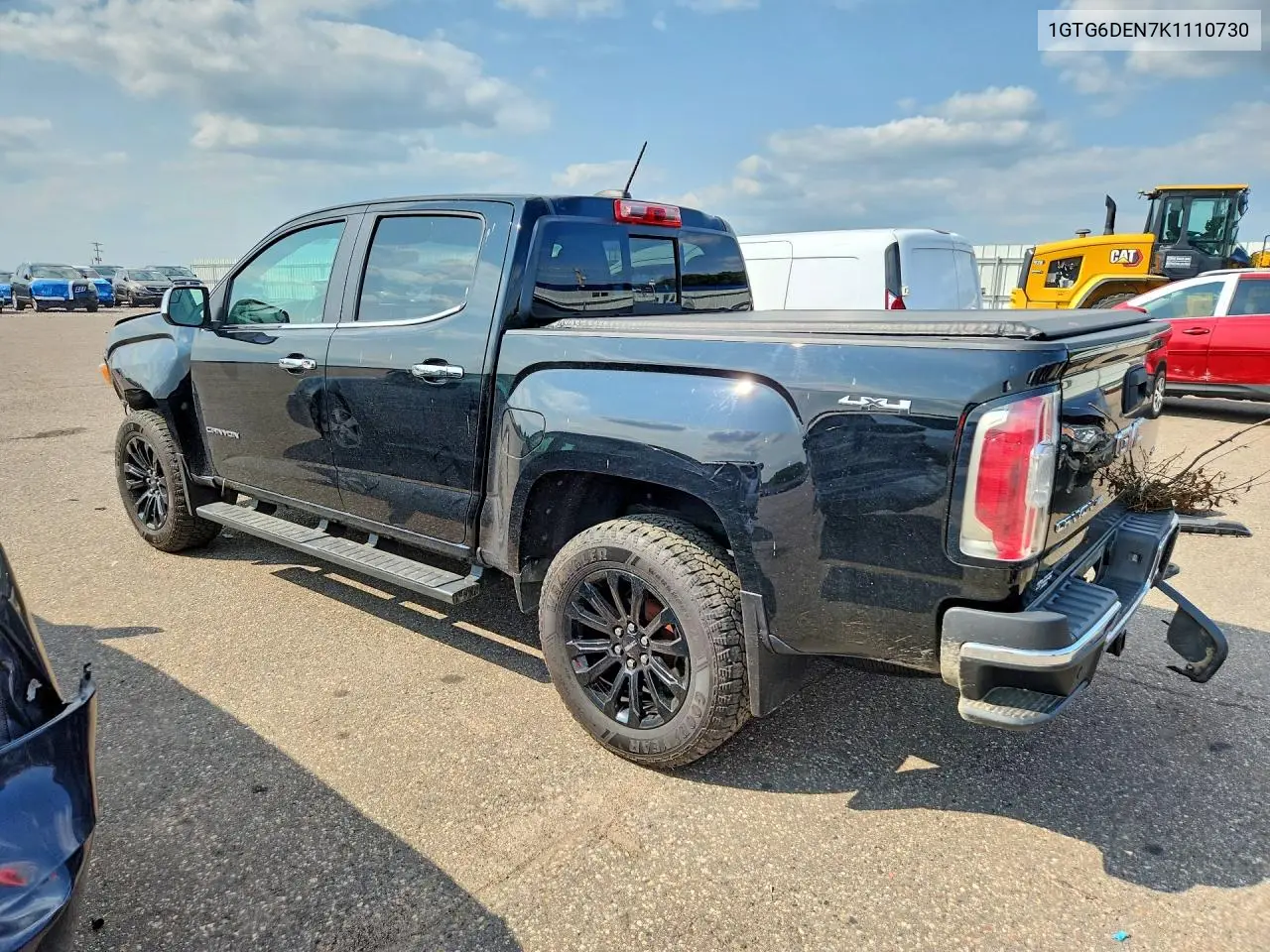 2019 GMC Canyon Slt VIN: 1GTG6DEN7K1110730 Lot: 61601066
