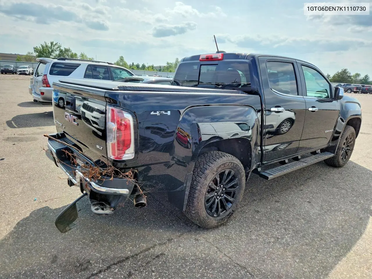 2019 GMC Canyon Slt VIN: 1GTG6DEN7K1110730 Lot: 61601066
