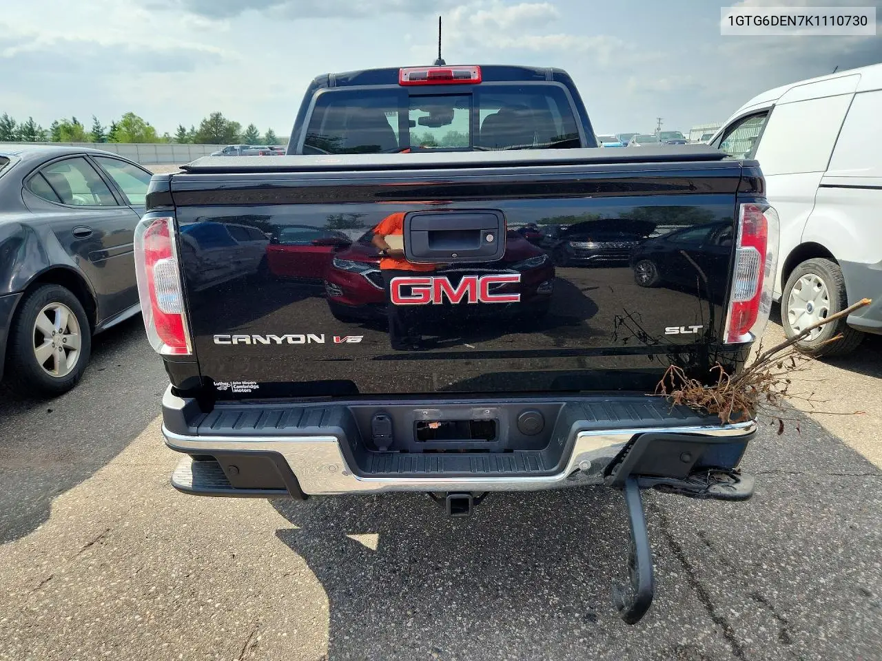 2019 GMC Canyon Slt VIN: 1GTG6DEN7K1110730 Lot: 61601066