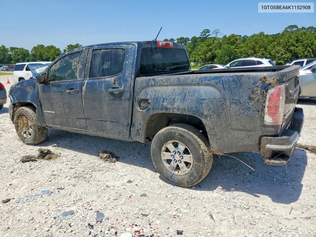 2019 GMC Canyon VIN: 1GTG5BEA6K1152908 Lot: 61885966