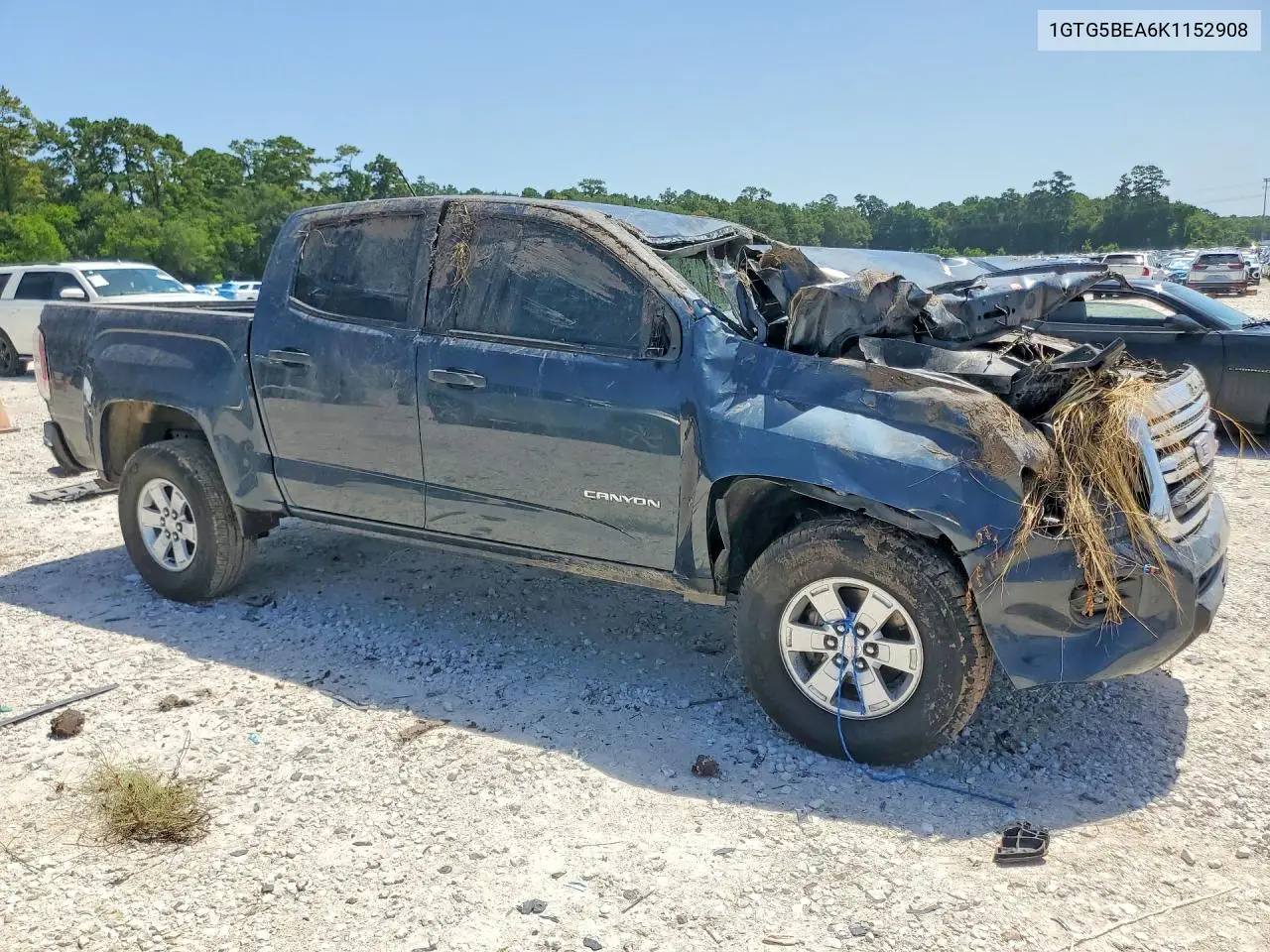2019 GMC Canyon VIN: 1GTG5BEA6K1152908 Lot: 61885966