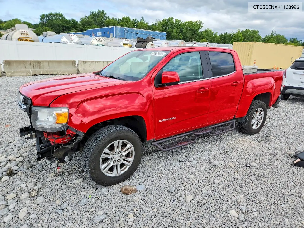 2019 GMC Canyon Sle VIN: 1GTG5CENXK1133996 Lot: 61994996