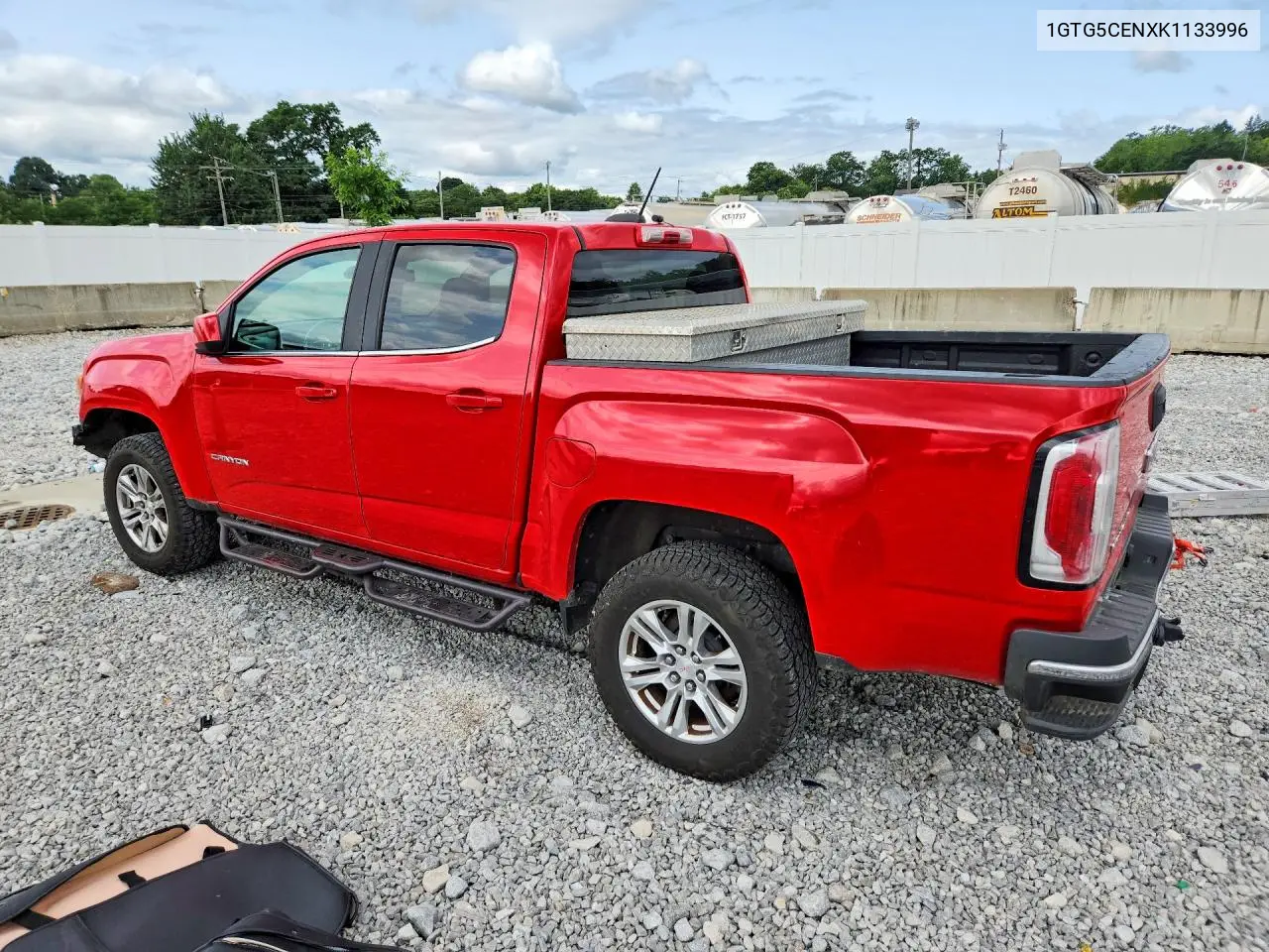 2019 GMC Canyon Sle VIN: 1GTG5CENXK1133996 Lot: 61994996