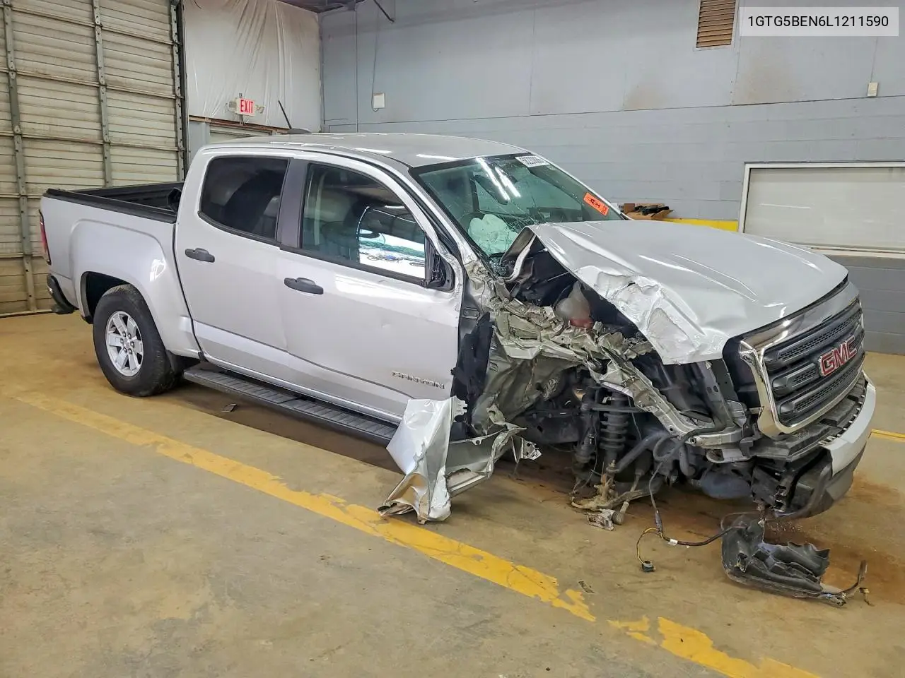 2020 GMC Canyon VIN: 1GTG5BEN6L1211590 Lot: 58220886