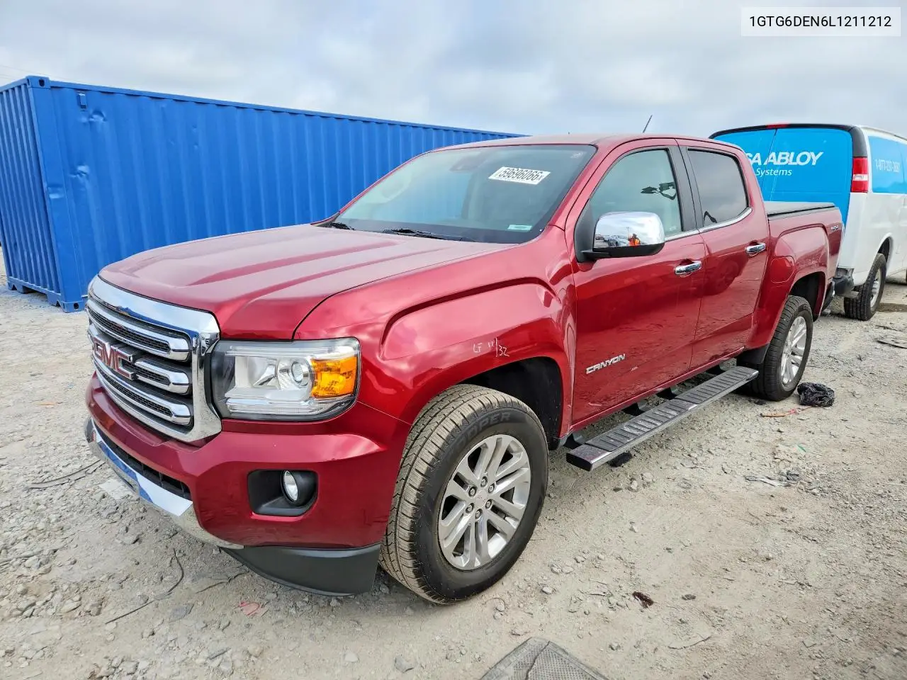 2020 GMC Canyon Slt VIN: 1GTG6DEN6L1211212 Lot: 59696066