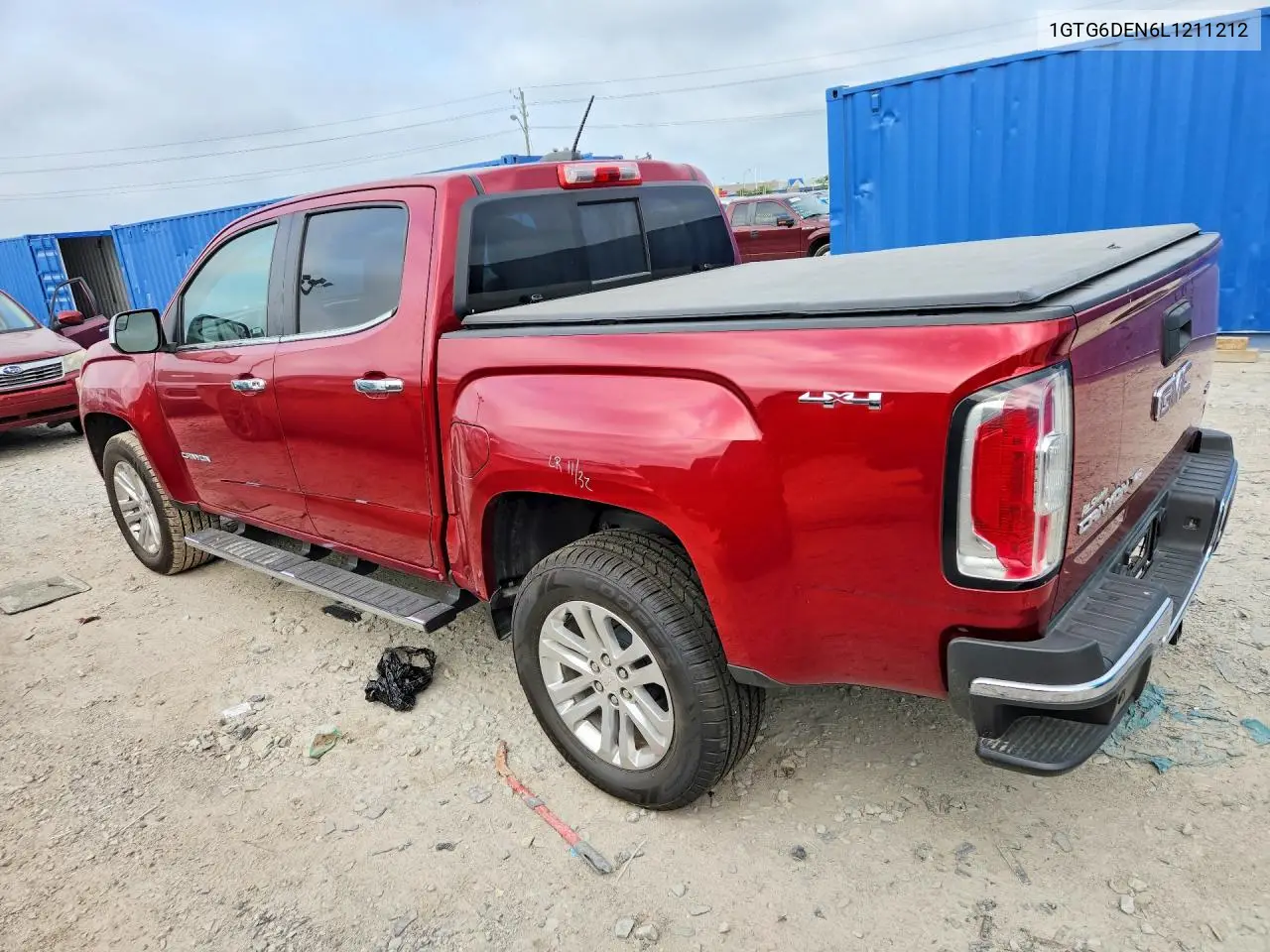 2020 GMC Canyon Slt VIN: 1GTG6DEN6L1211212 Lot: 59696066
