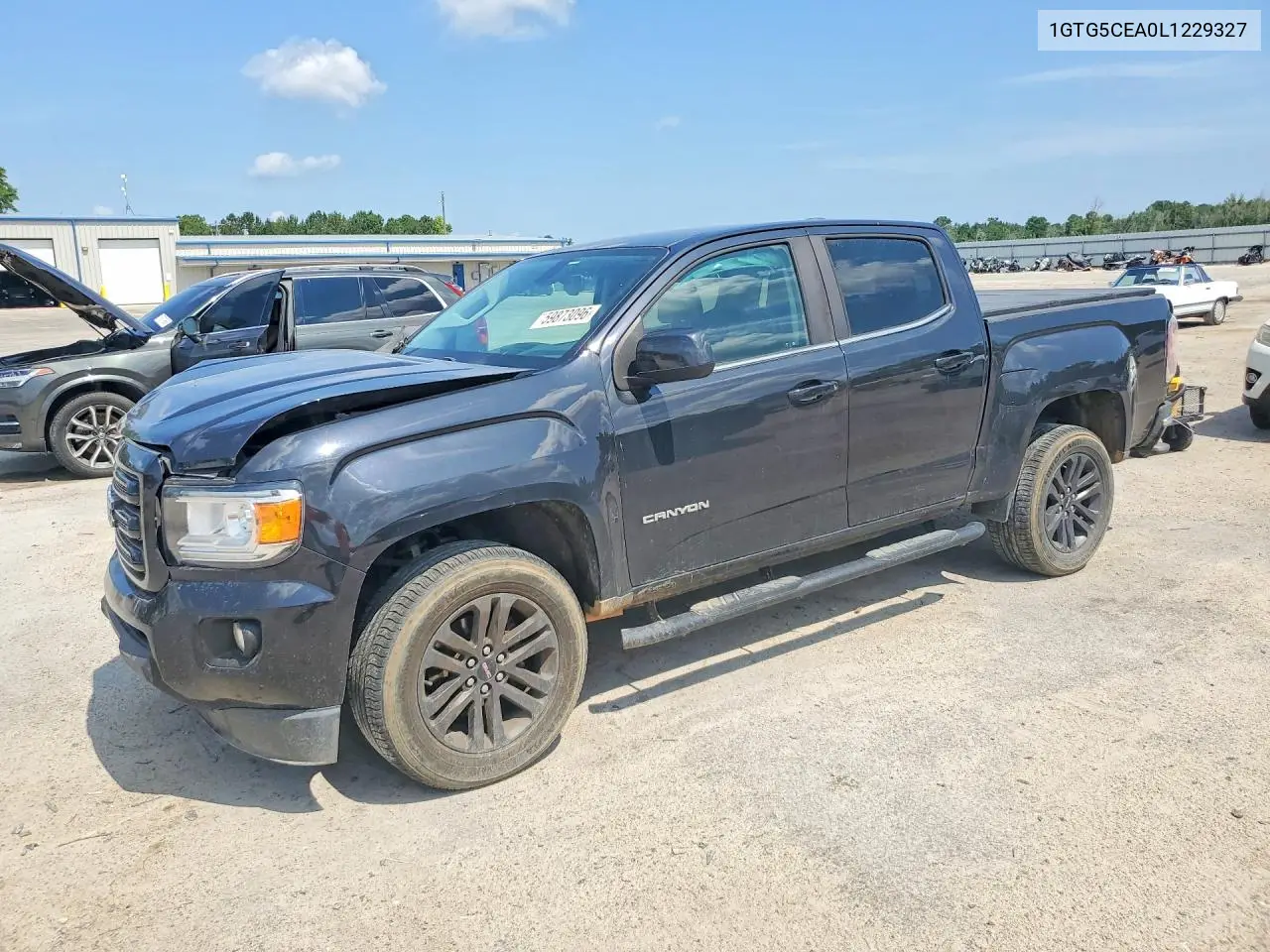 2020 GMC Canyon Sle VIN: 1GTG5CEA0L1229327 Lot: 59873096