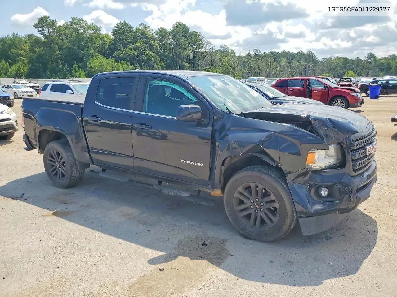 2020 GMC Canyon Sle VIN: 1GTG5CEA0L1229327 Lot: 59873096