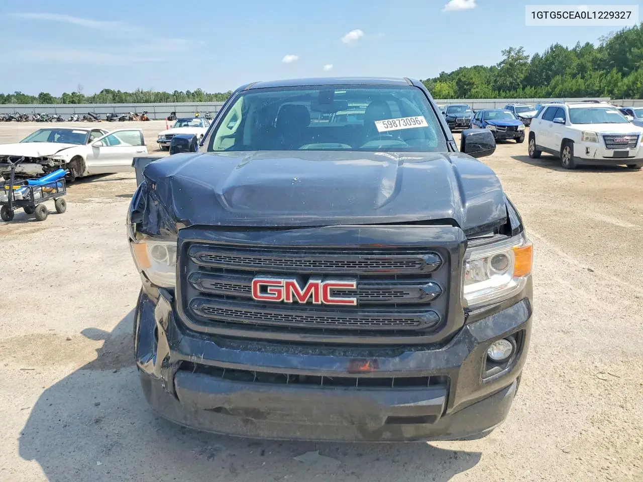 2020 GMC Canyon Sle VIN: 1GTG5CEA0L1229327 Lot: 59873096