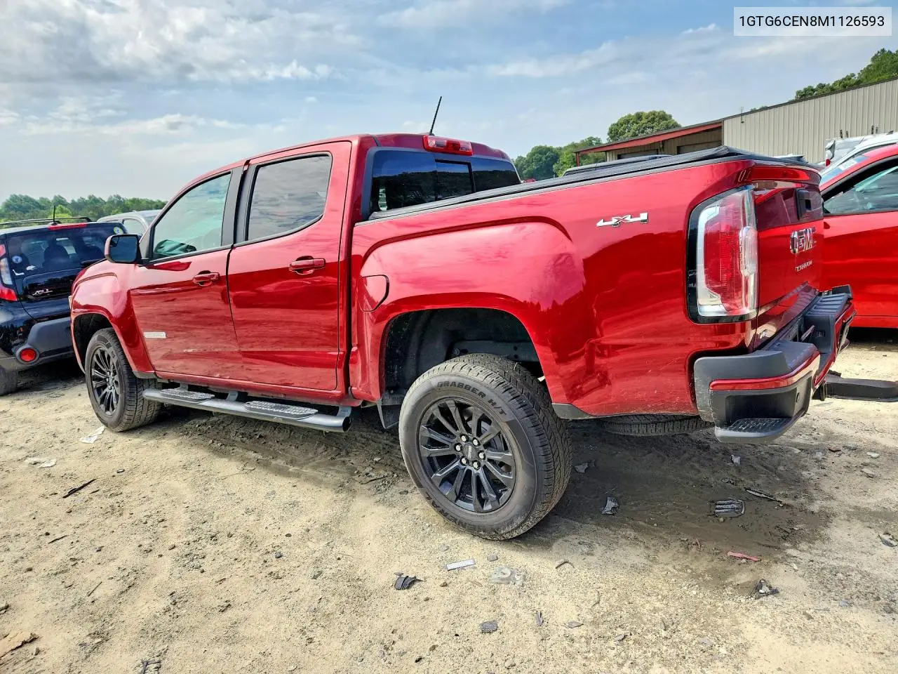 2021 GMC Canyon Elevation VIN: 1GTG6CEN8M1126593 Lot: 56940246