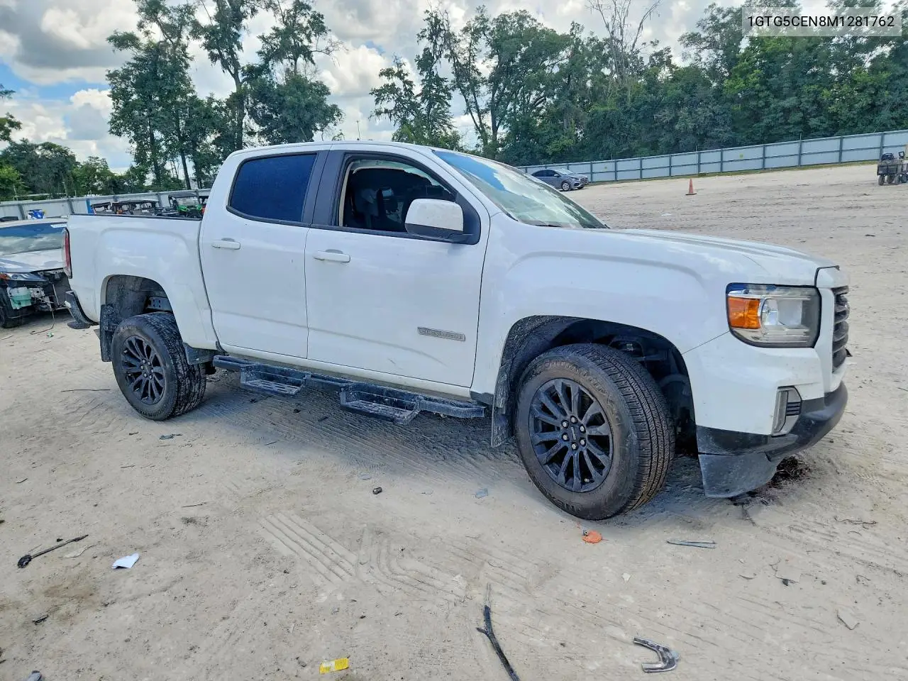 2021 GMC Canyon Elevation VIN: 1GTG5CEN8M1281762 Lot: 57083116