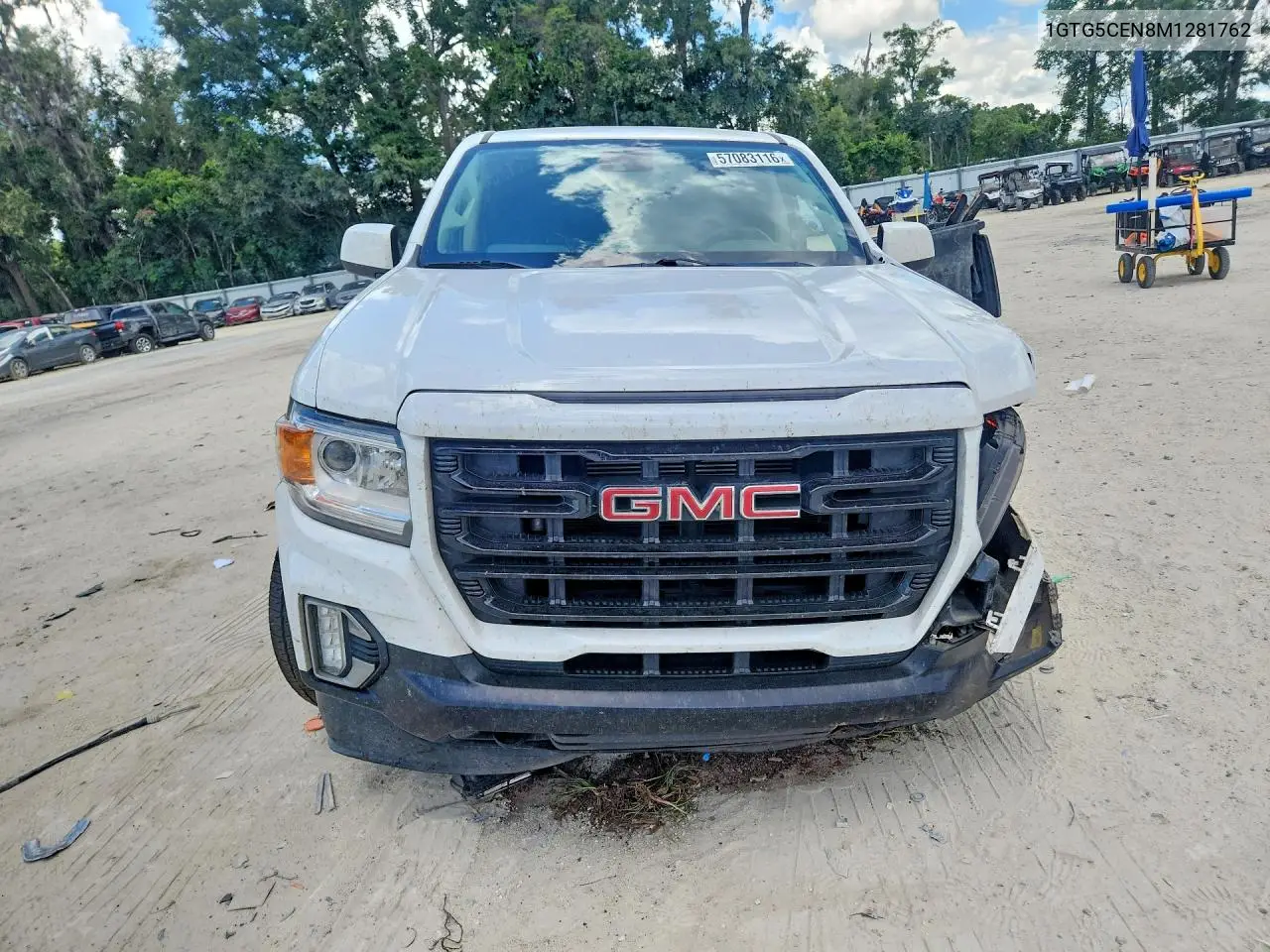 2021 GMC Canyon Elevation VIN: 1GTG5CEN8M1281762 Lot: 57083116