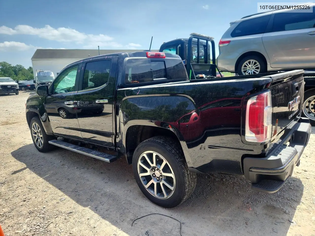 2021 GMC Canyon Denali VIN: 1GTG6EEN7M1255226 Lot: 59283186
