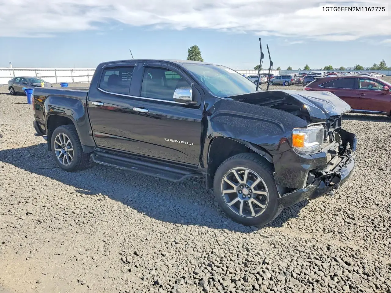 2021 GMC Canyon Denali VIN: 1GTG6EEN2M1162775 Lot: 59326996
