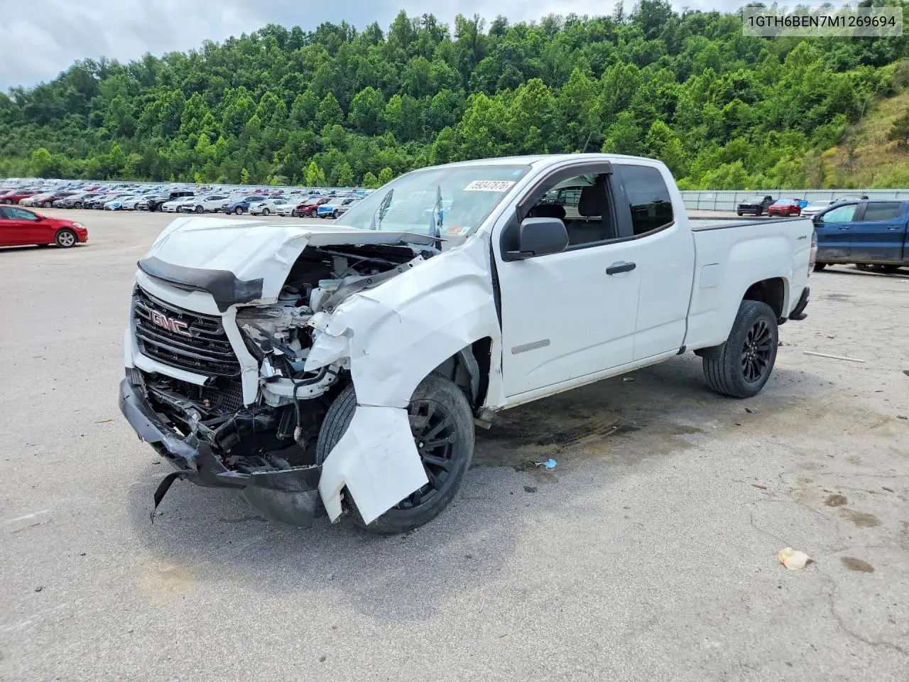 2021 GMC Canyon Elevation VIN: 1GTH6BEN7M1269694 Lot: 59347876