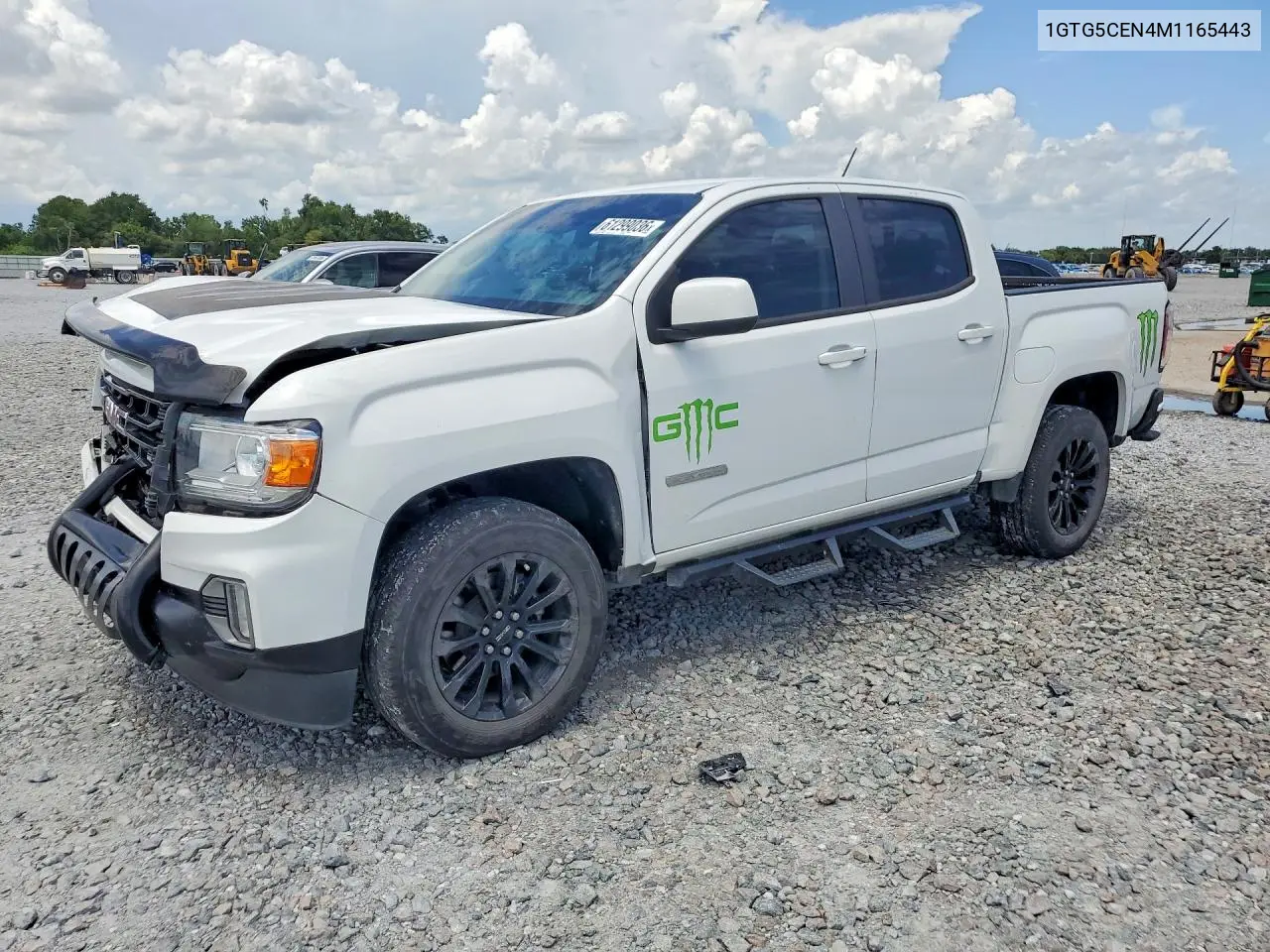 2021 GMC Canyon Elevation VIN: 1GTG5CEN4M1165443 Lot: 61299036