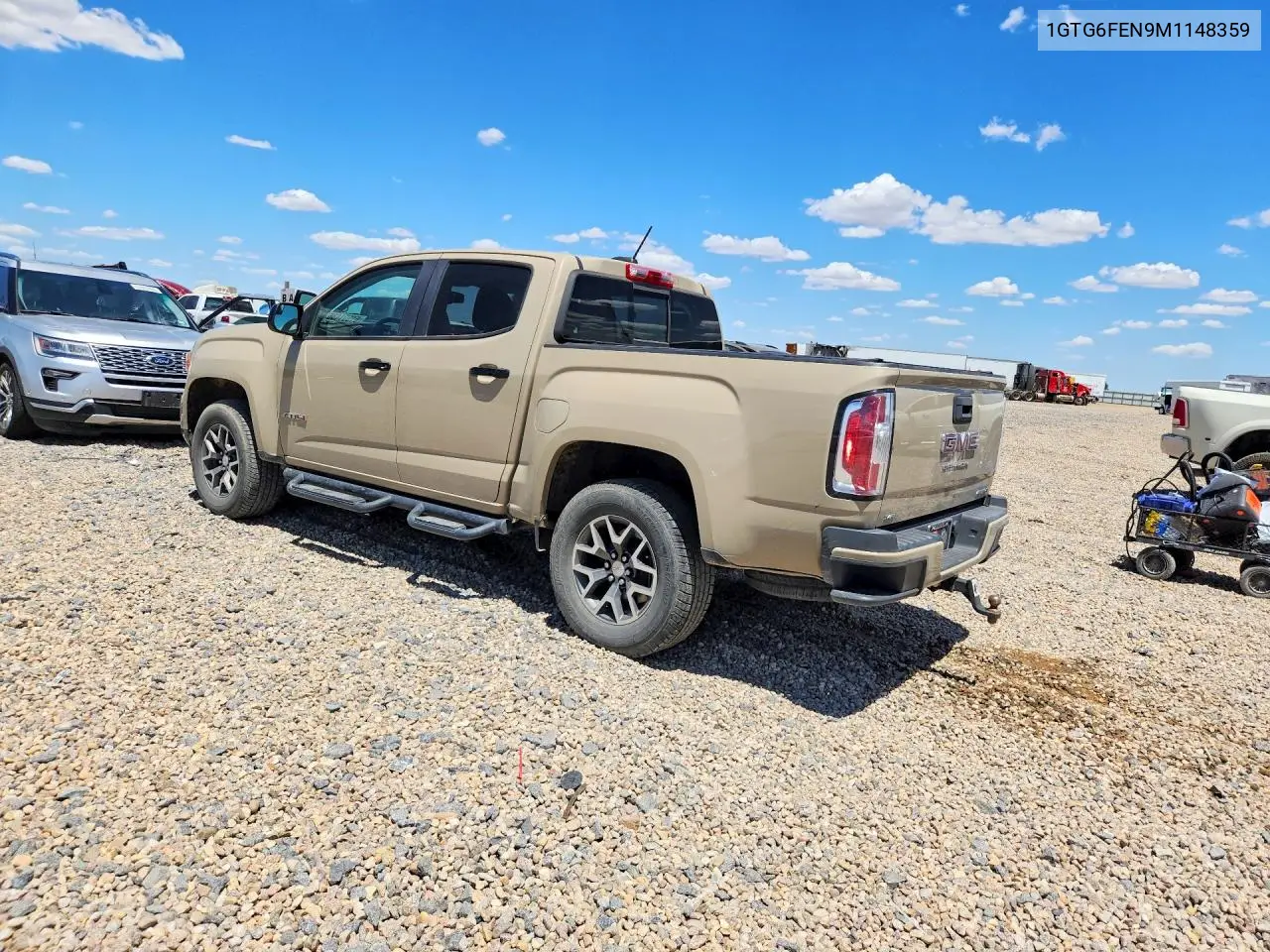 2021 GMC Canyon At4 VIN: 1GTG6FEN9M1148359 Lot: 61591436