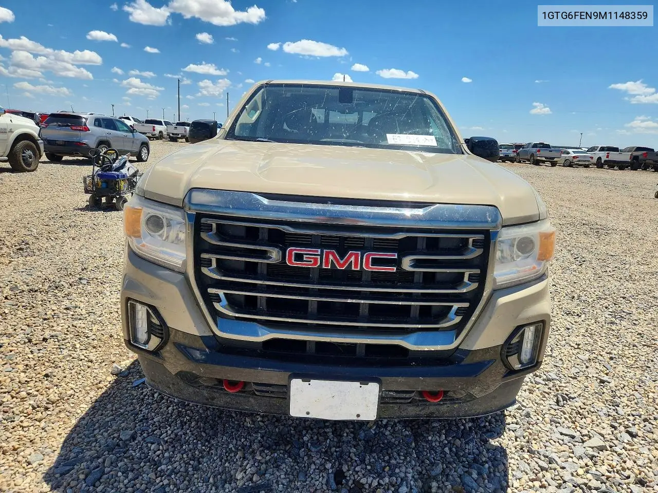 2021 GMC Canyon At4 VIN: 1GTG6FEN9M1148359 Lot: 61591436