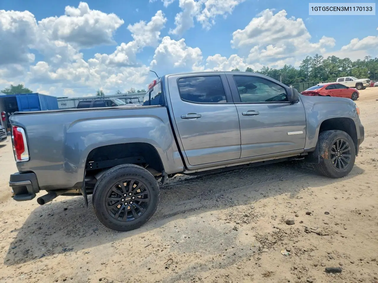 2021 GMC Canyon Elevation VIN: 1GTG5CEN3M1170133 Lot: 85995755