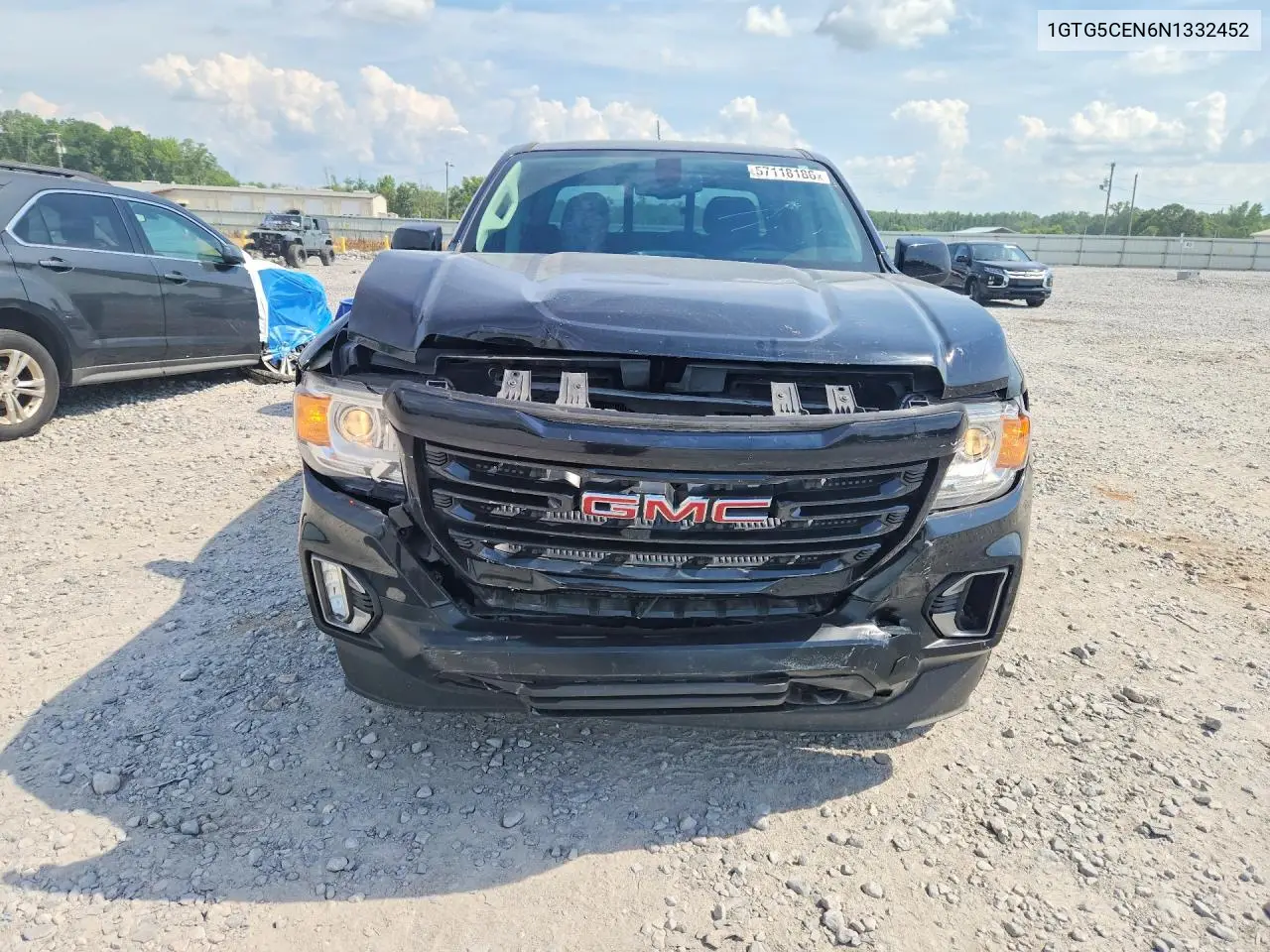 2022 GMC Canyon Elevation VIN: 1GTG5CEN6N1332452 Lot: 57118186