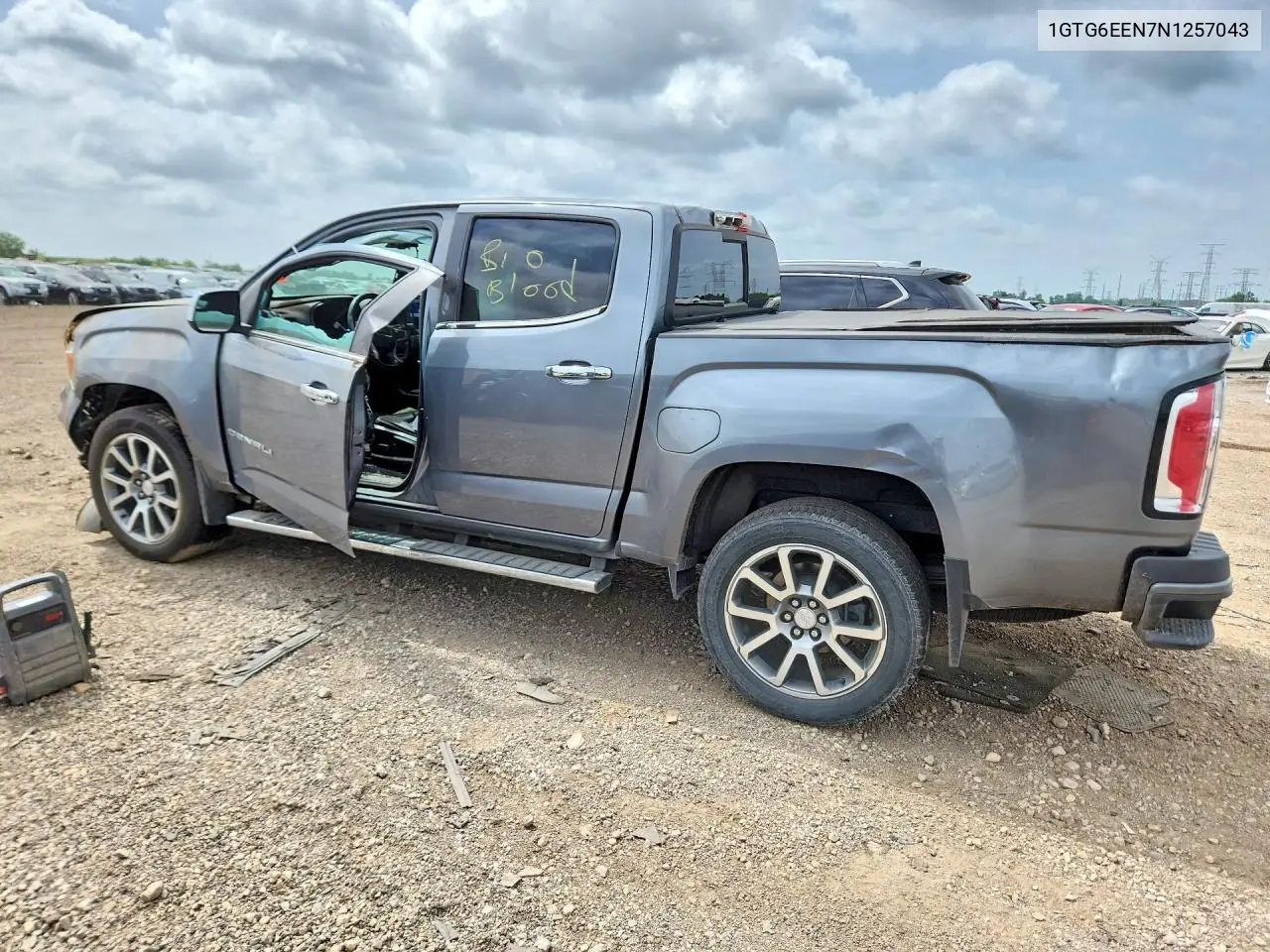 2022 GMC Canyon Denali VIN: 1GTG6EEN7N1257043 Lot: 59014886