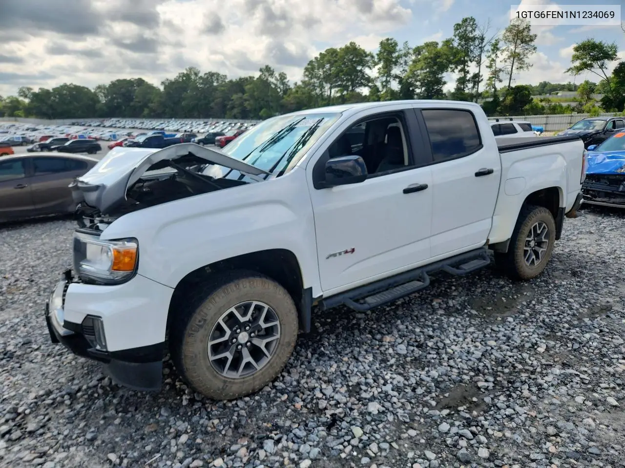 2022 GMC Canyon At4 VIN: 1GTG6FEN1N1234069 Lot: 59679446