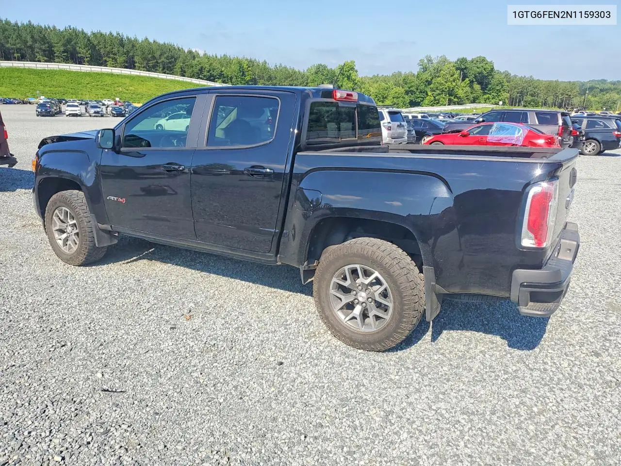2022 GMC Canyon At4 VIN: 1GTG6FEN2N1159303 Lot: 60157606