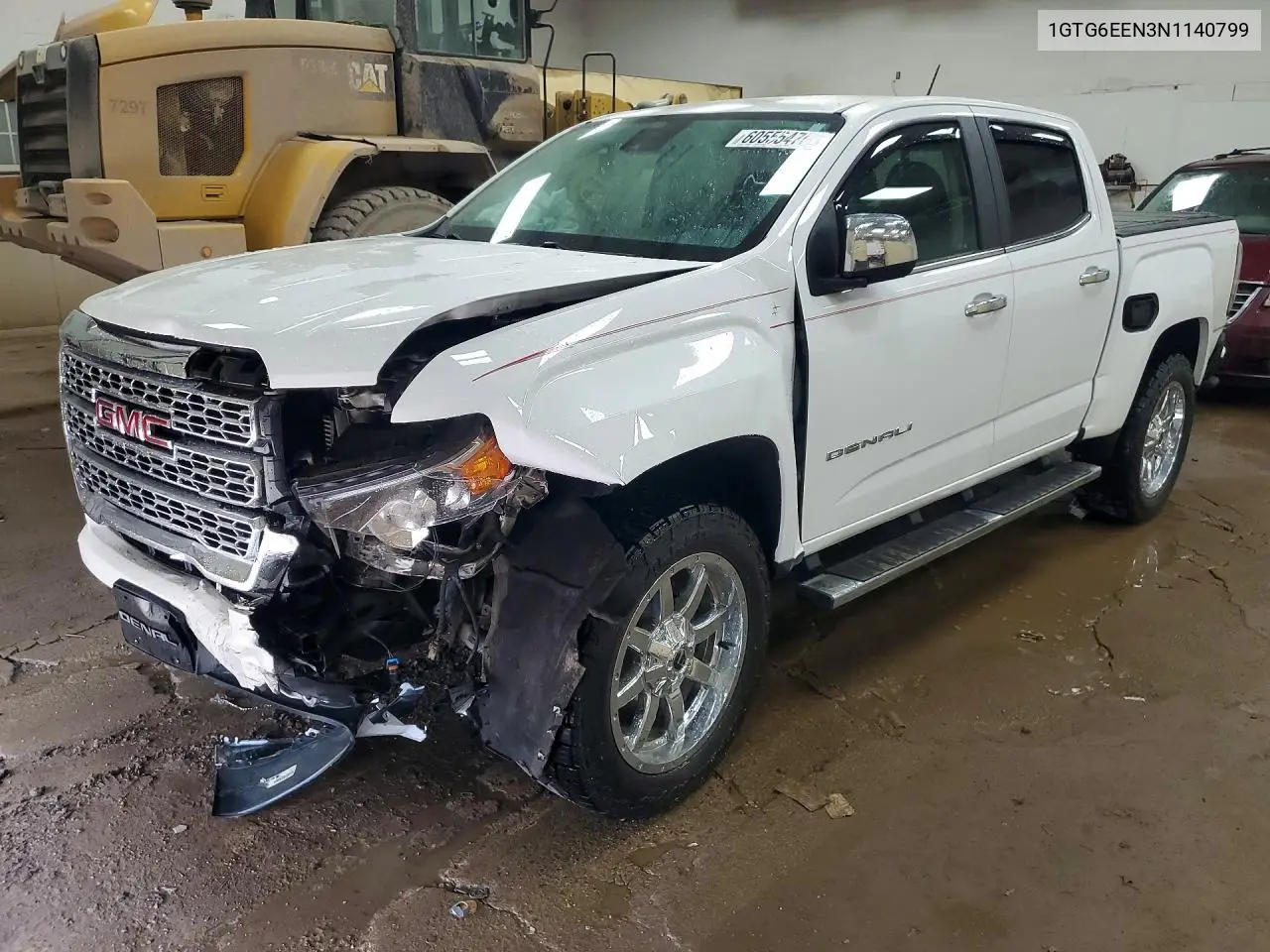 2022 GMC Canyon Denali VIN: 1GTG6EEN3N1140799 Lot: 60555476