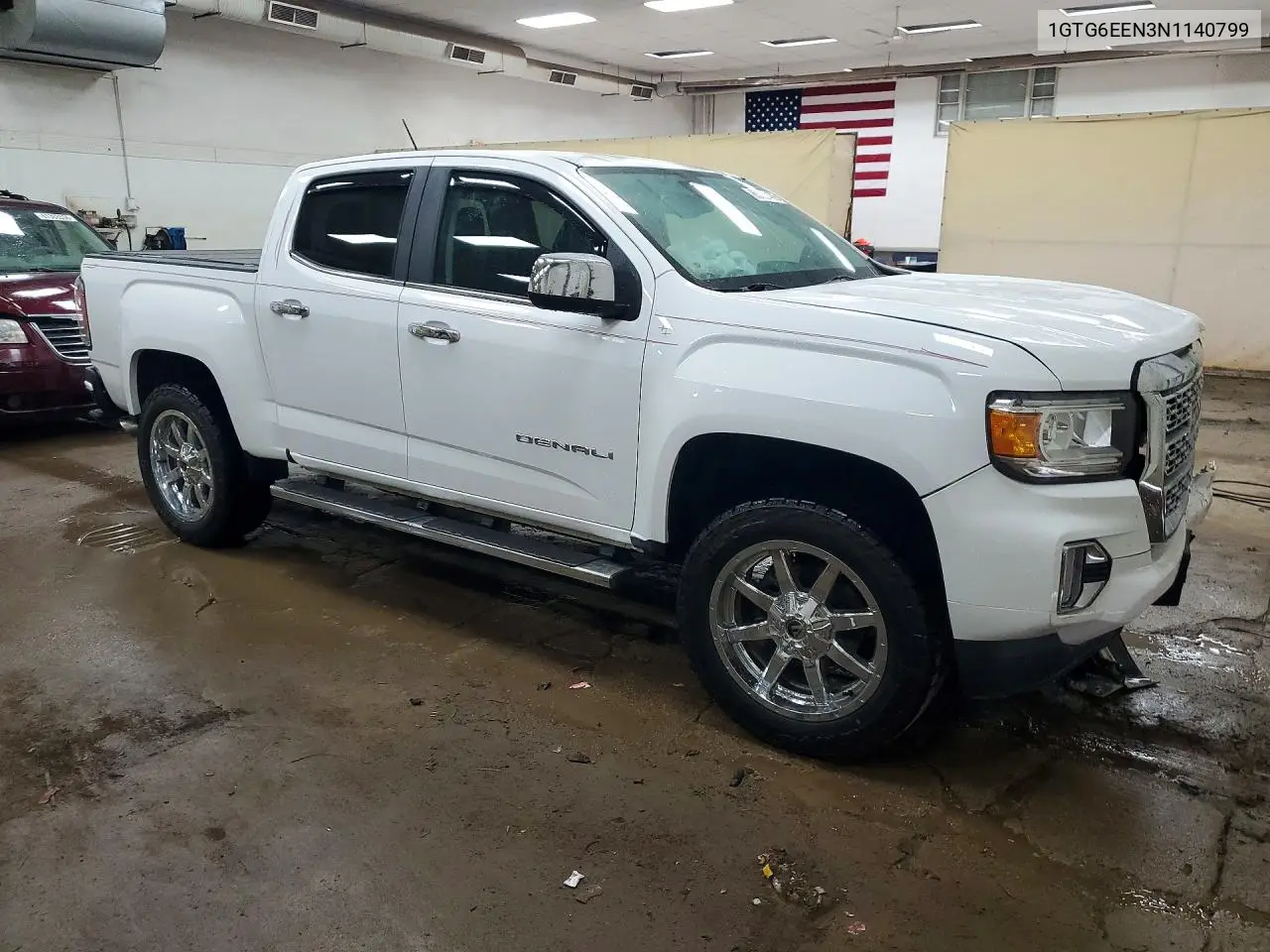 2022 GMC Canyon Denali VIN: 1GTG6EEN3N1140799 Lot: 60555476