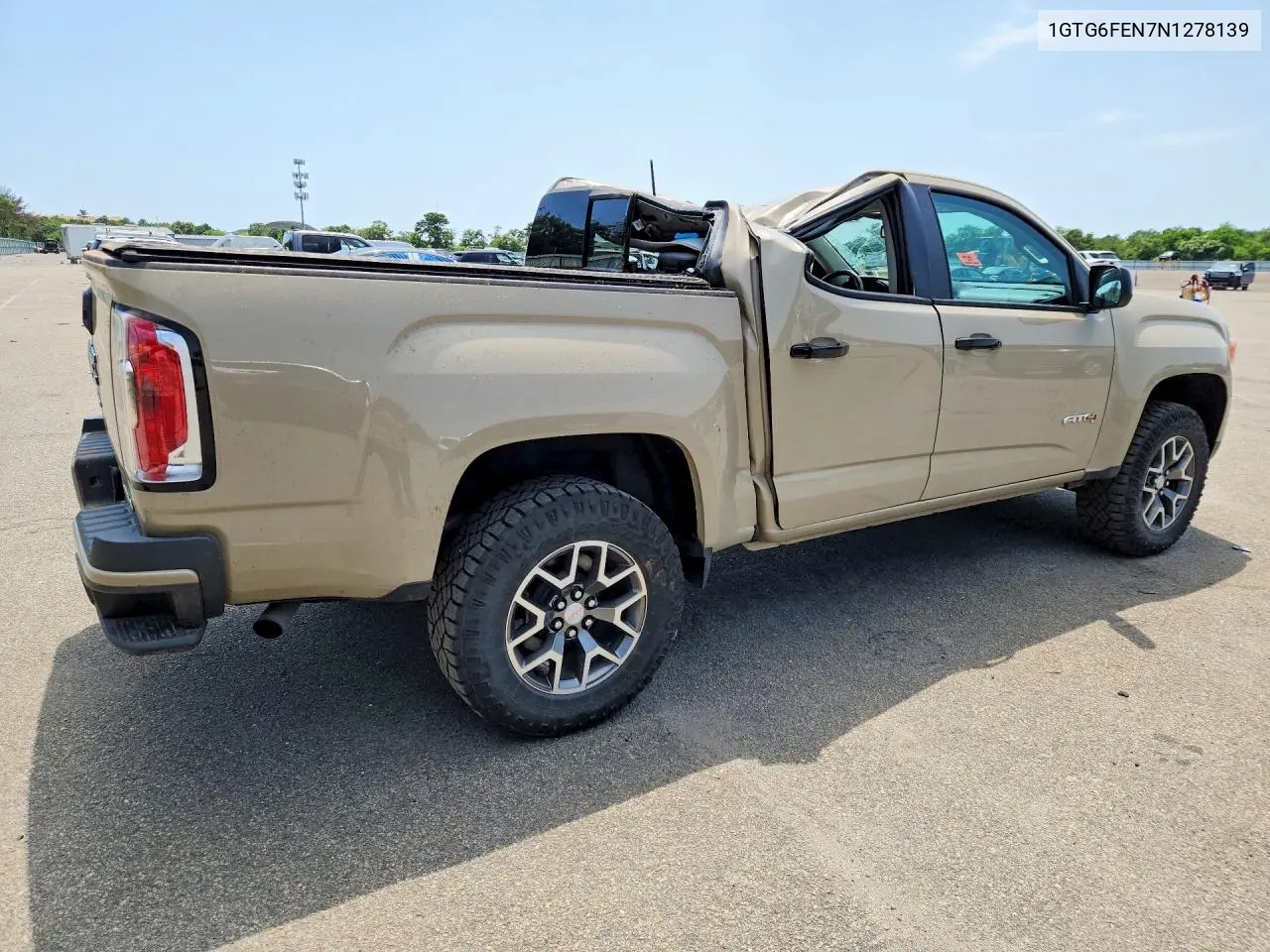 2022 GMC Canyon At4 VIN: 1GTG6FEN7N1278139 Lot: 61079006