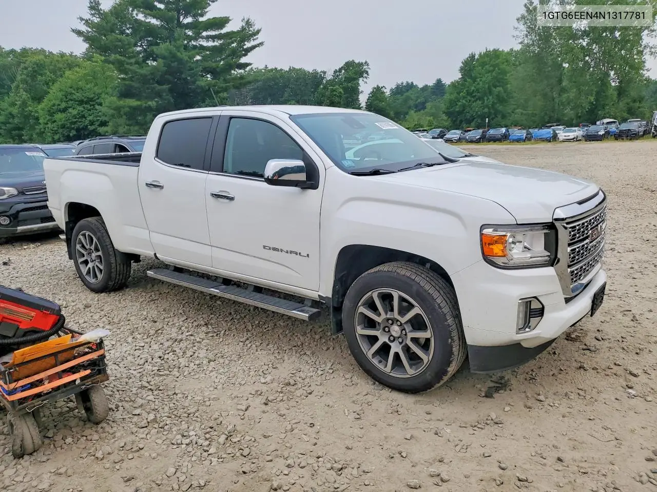 2022 GMC Canyon Denali VIN: 1GTG6EEN4N1317781 Lot: 61141996