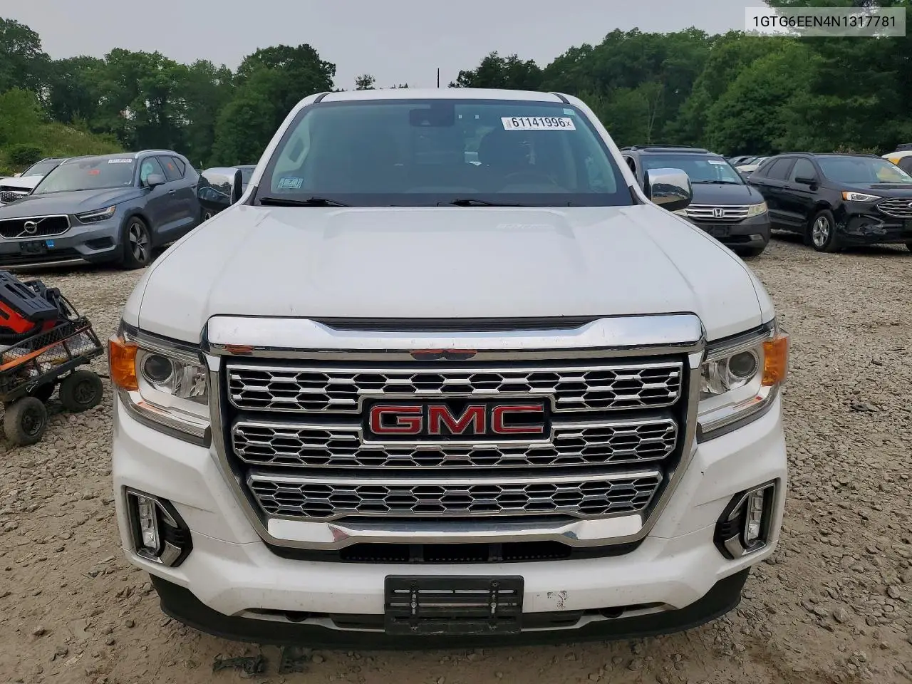 2022 GMC Canyon Denali VIN: 1GTG6EEN4N1317781 Lot: 61141996