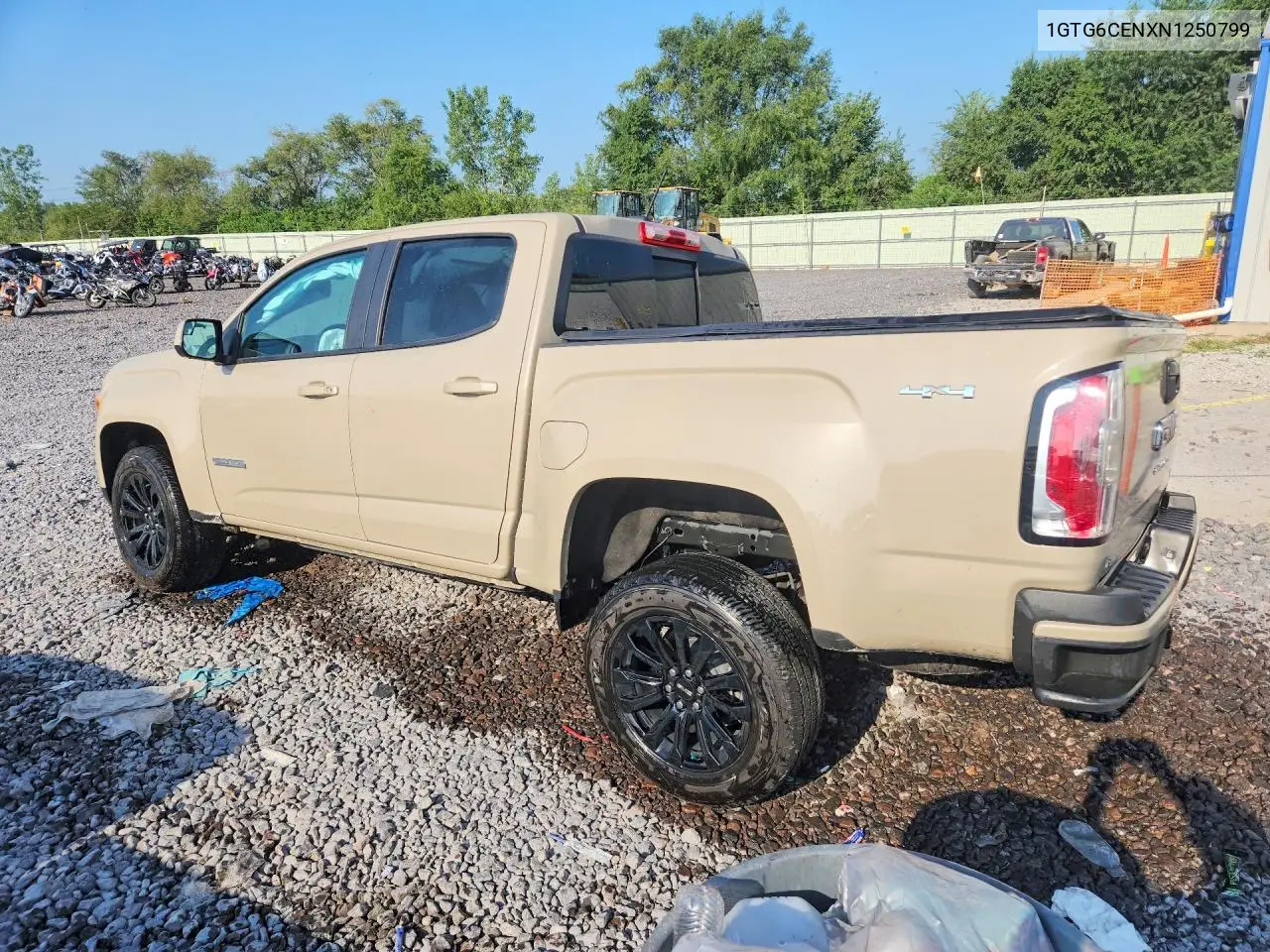 2022 GMC Canyon Elevation VIN: 1GTG6CENXN1250799 Lot: 61198986